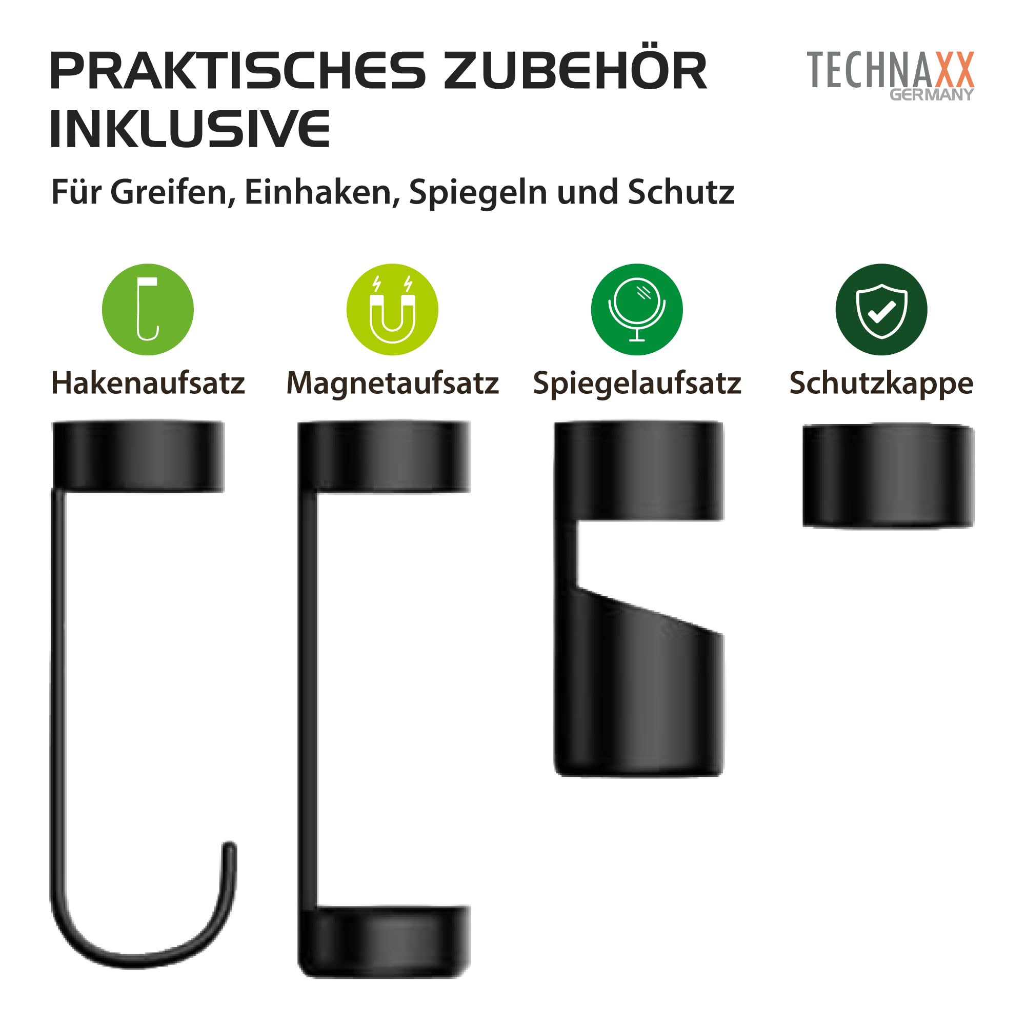 Technaxx USB-C Endoskopkamera TX-386 – Inspektionskamera mit Licht