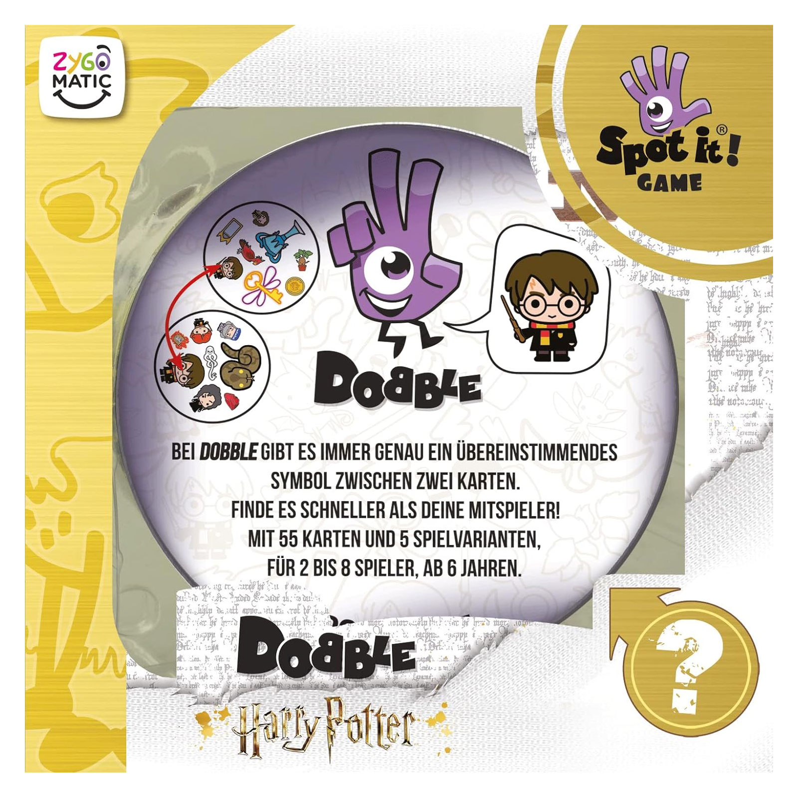 Asmodee Dobble Harry Potter Kartenspiel