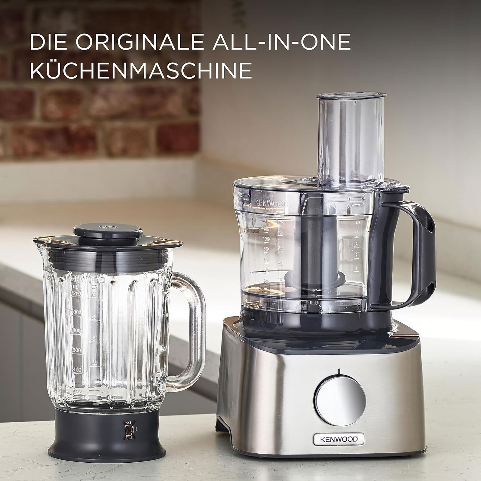 KENWOOD FDM307SS MultiPro Compact Küchenmaschine