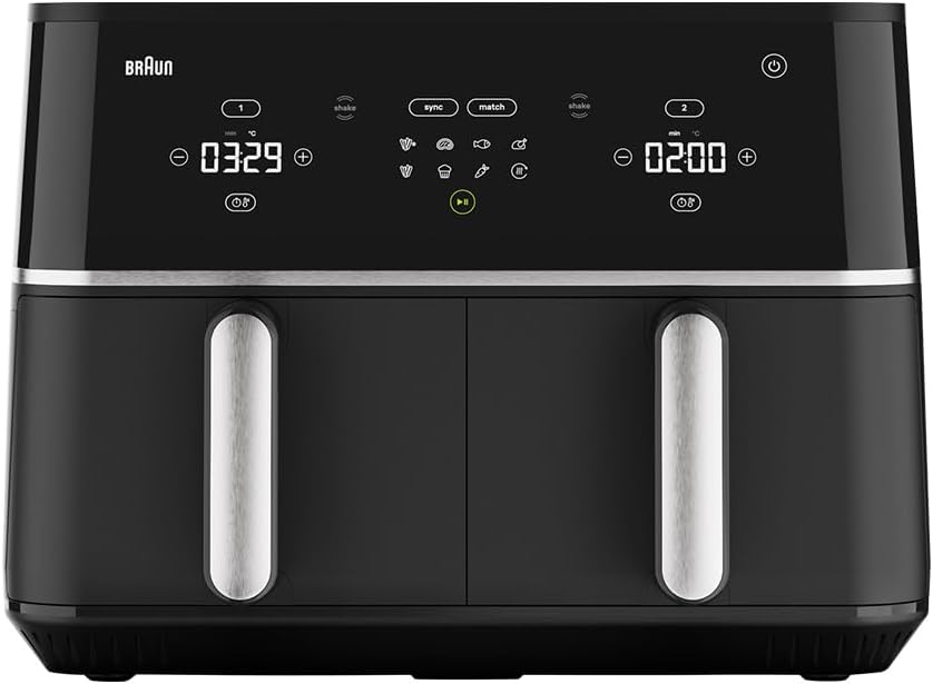 Braun TwinCook 5 TD5030IBK, Heißluftfritteuse