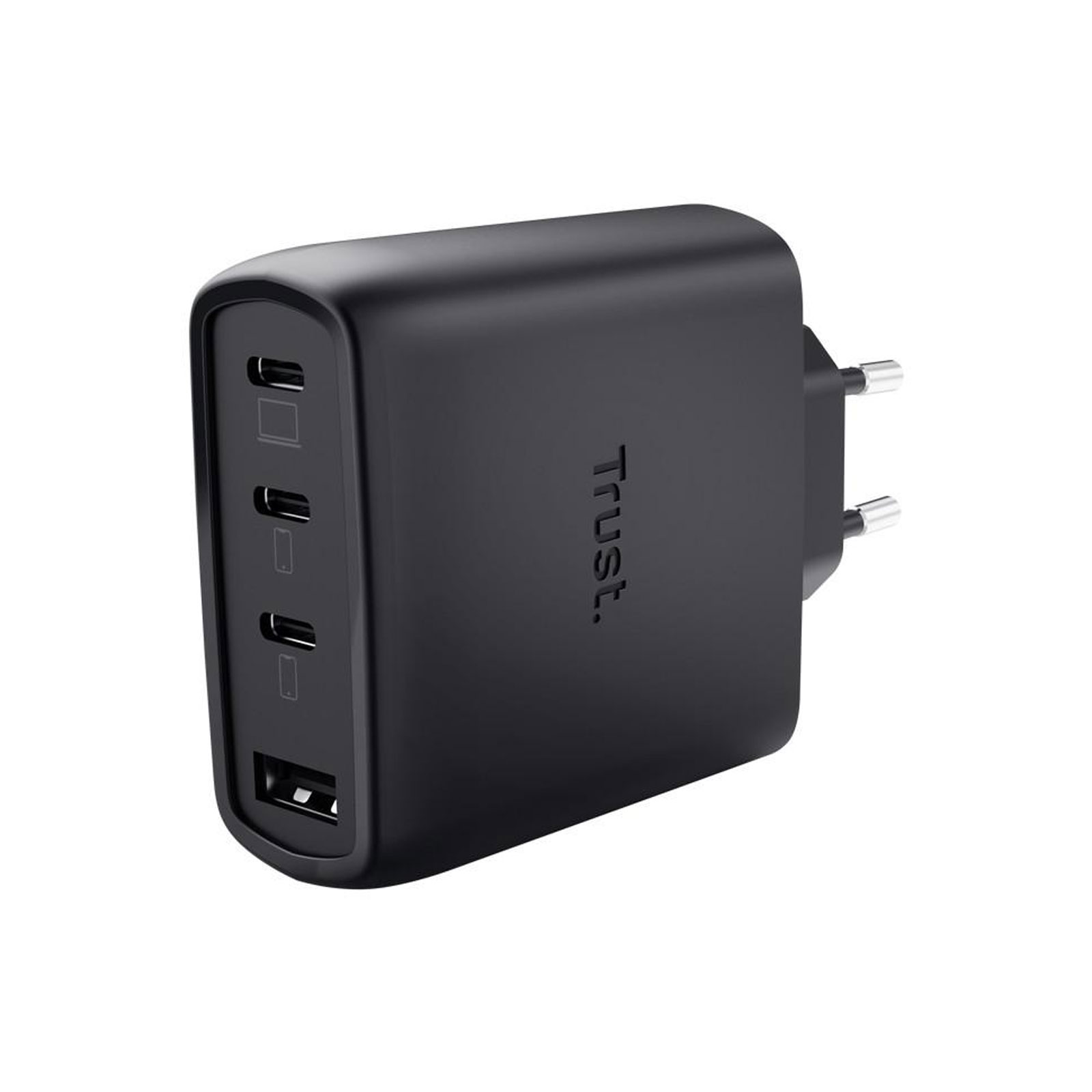 Trust Maxo GaN-USB-Tischladegerät mit 65 W und 4 Anschlüssen