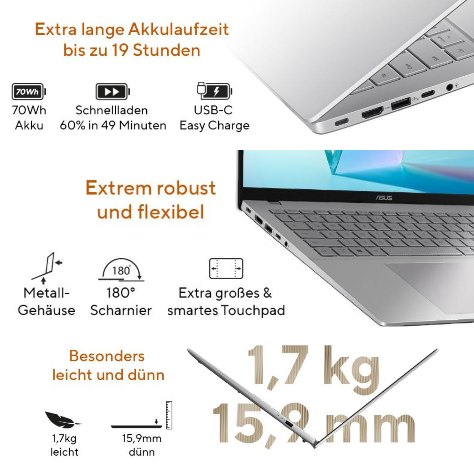 ASU Vivobook S 16 AI R7-350 32
