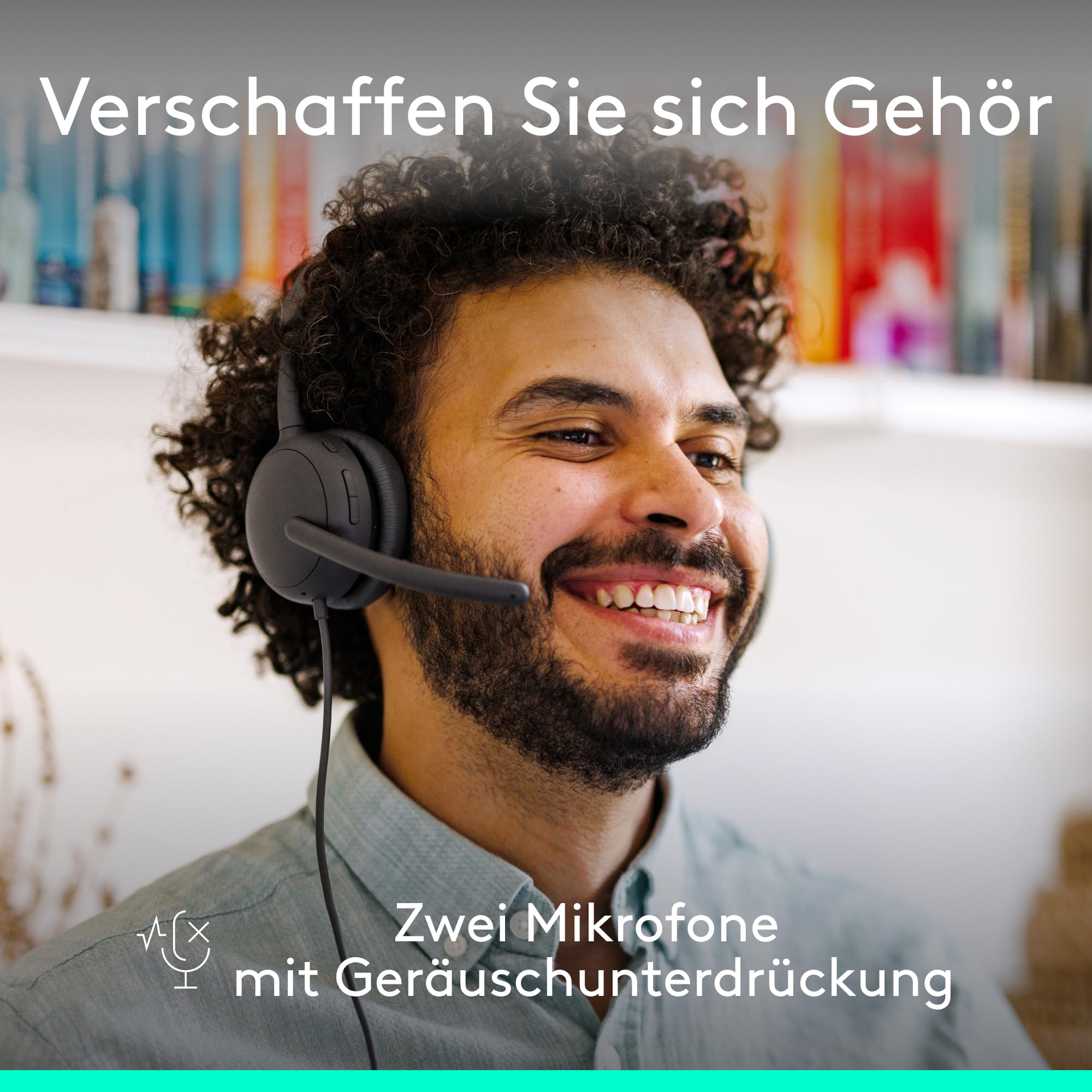 Logitech Zone Wired 2 Headset mit adaptiver Hybrid-ANC