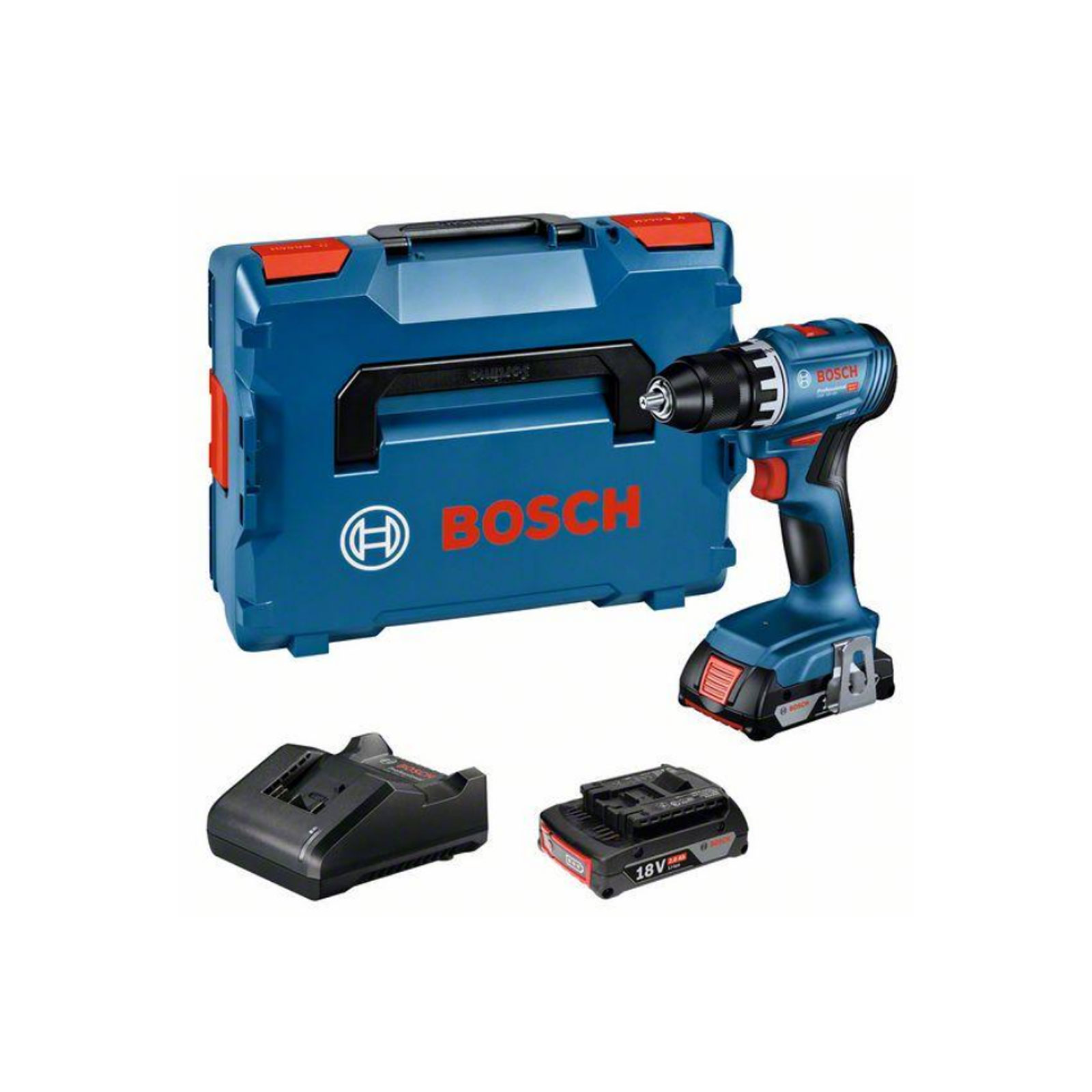 Bosch Professional PB_ON GSR 18V-45 2x2,0Ah; L-BOXX