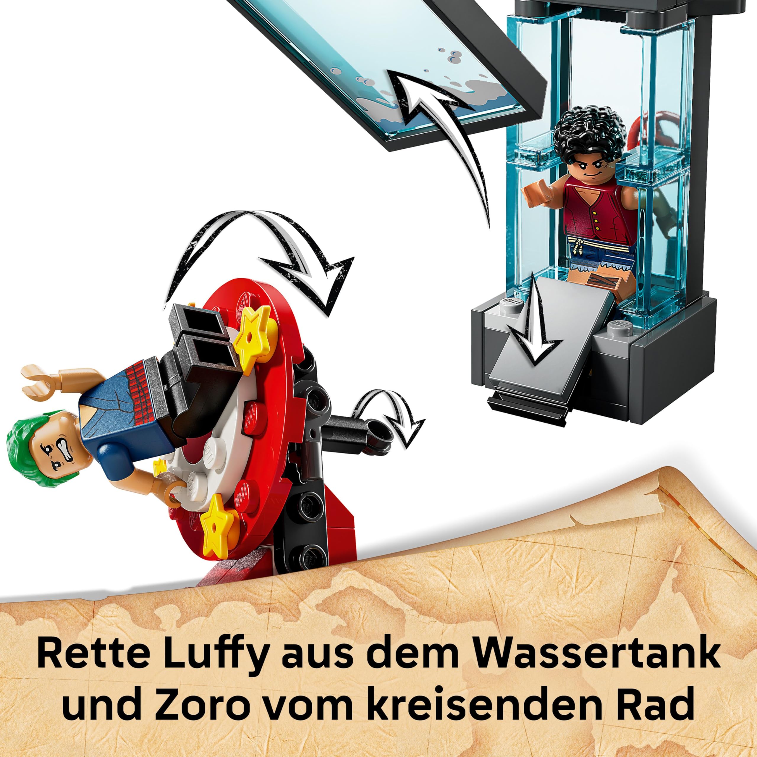 LEGO ONE Piece Zirkuszelt von Buggy dem Clown 75637