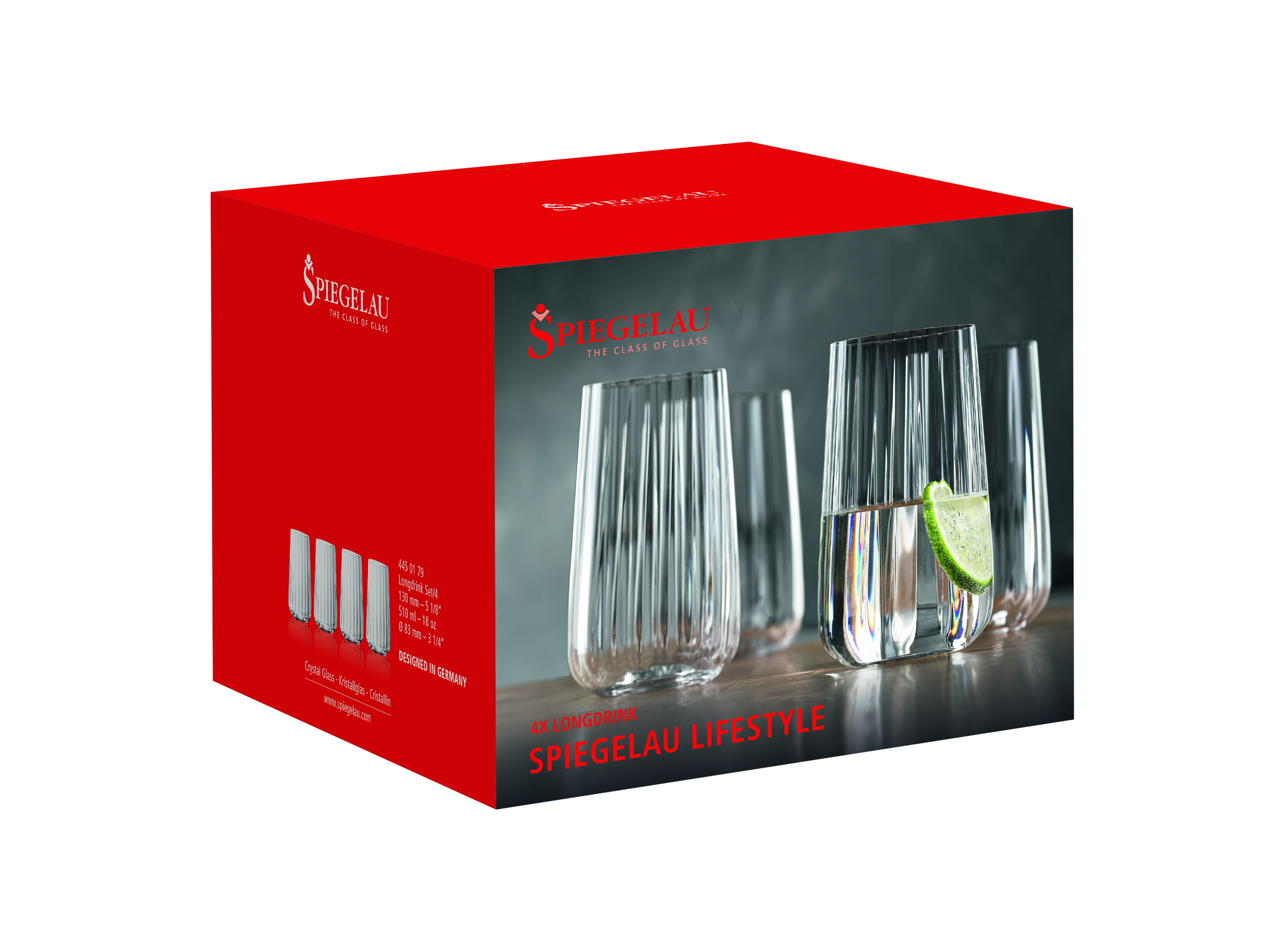 Spiegelau LifeStyle Longdrinkglas, 4er-Set Spiegelau LifeStyle Longdrinkglas, 4er-Set