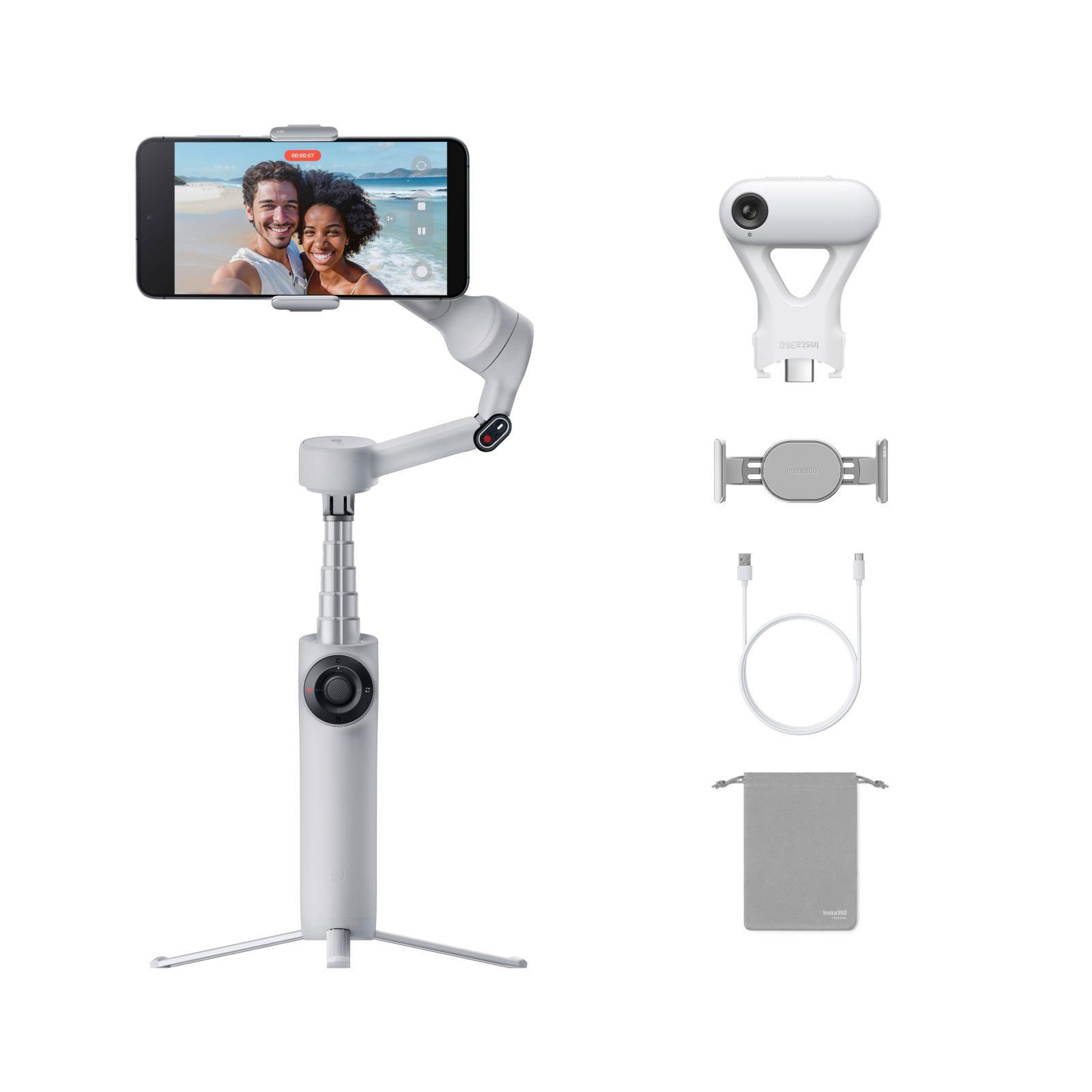 Insta360 Gimbal Flow2 Ai Tracker weiß