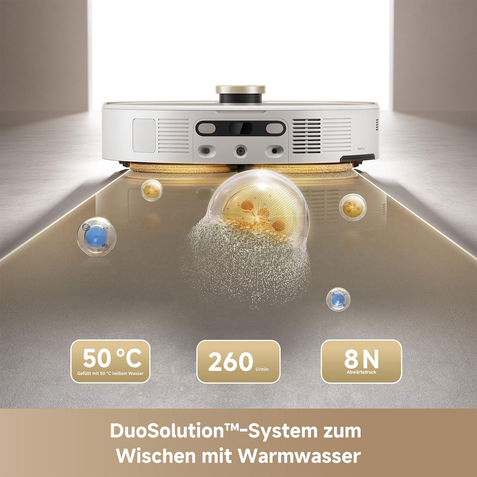dreame Mova V50 Ultra Complete Saugroboter mit Wischfunktion