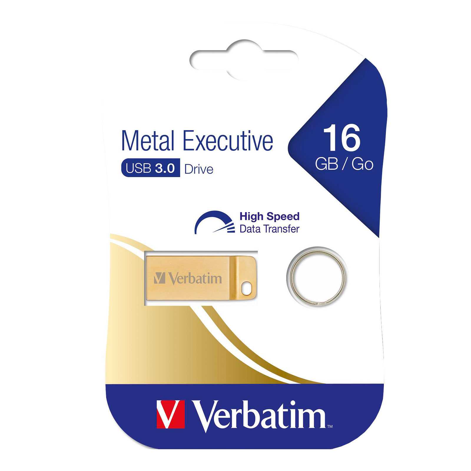 Verbatim Metal Executive USB 3.0 16GB Gold