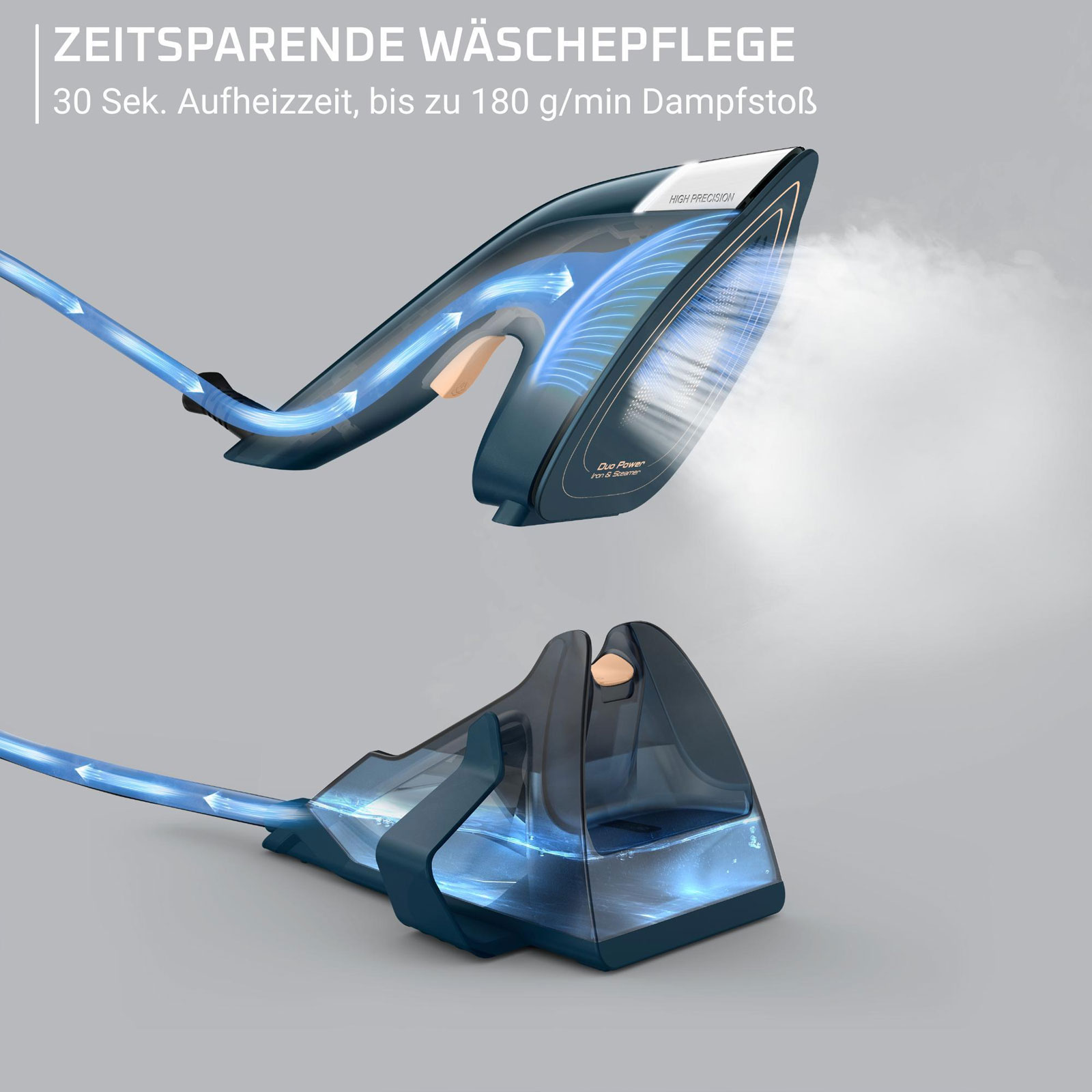 TEFAL JF4032 Duo Power Dampfbügeleisen