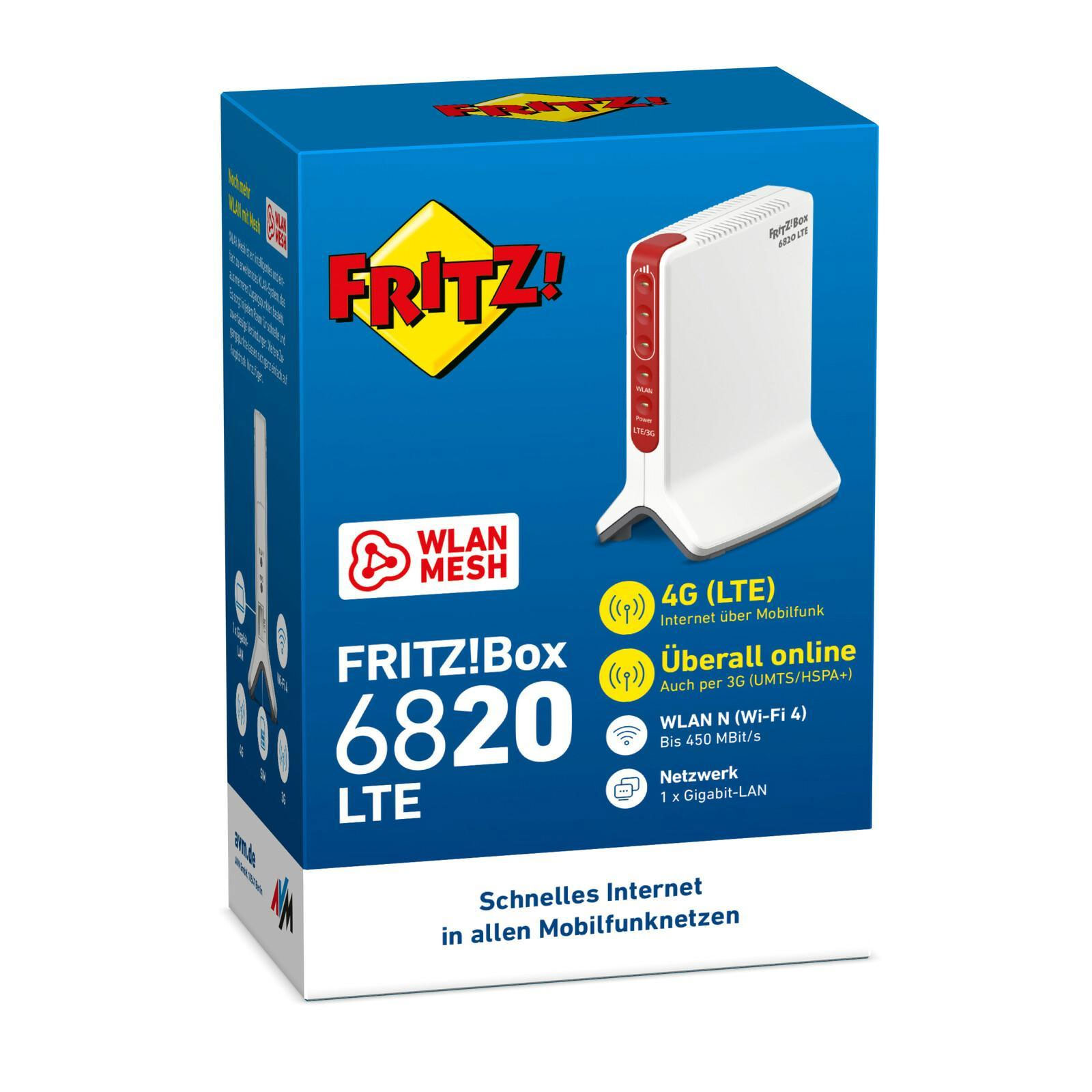 AVM FRITZ!Box 6820 LTE v4 4G Router