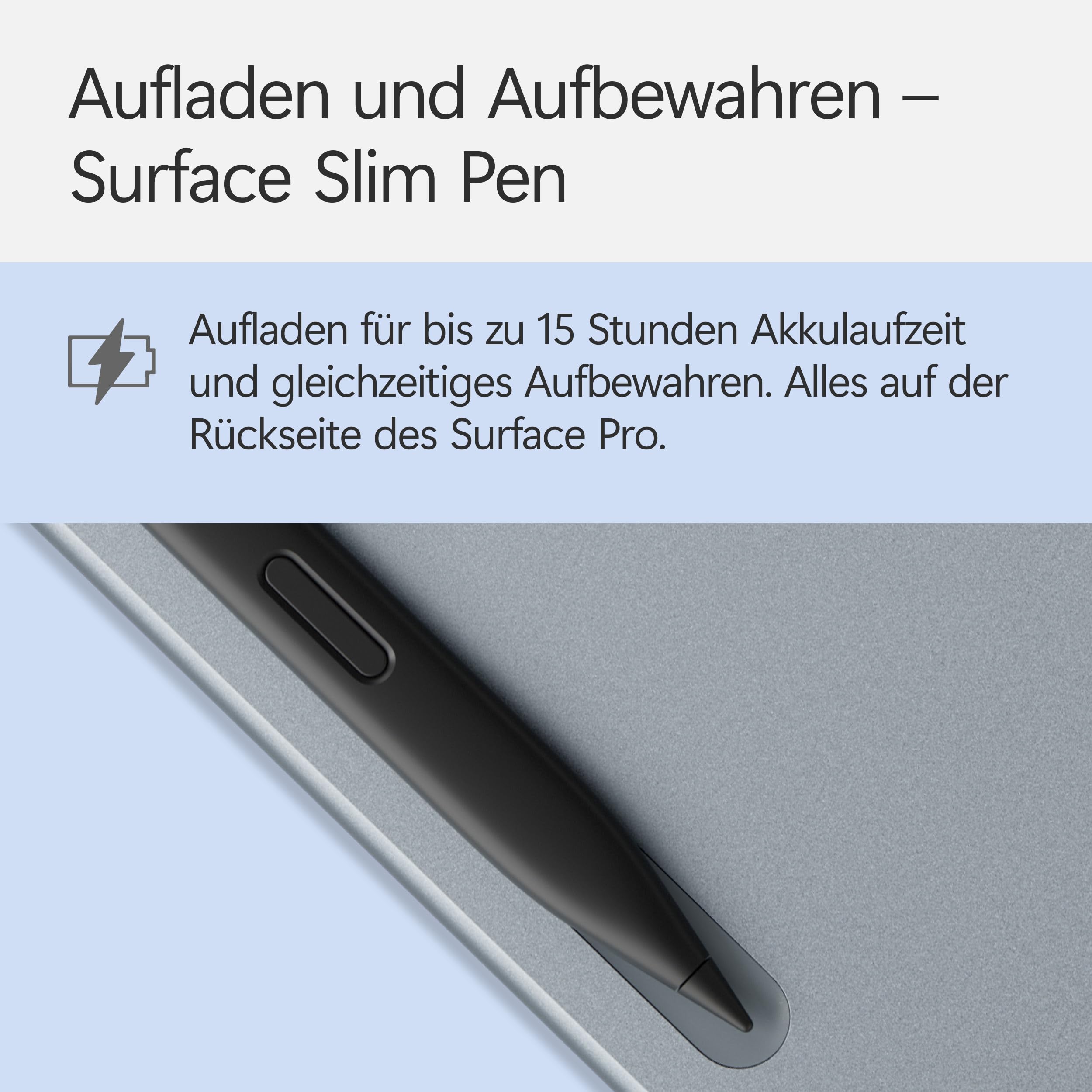 Microsoft Surface Pro 12" Keyboard mit Slim Pen