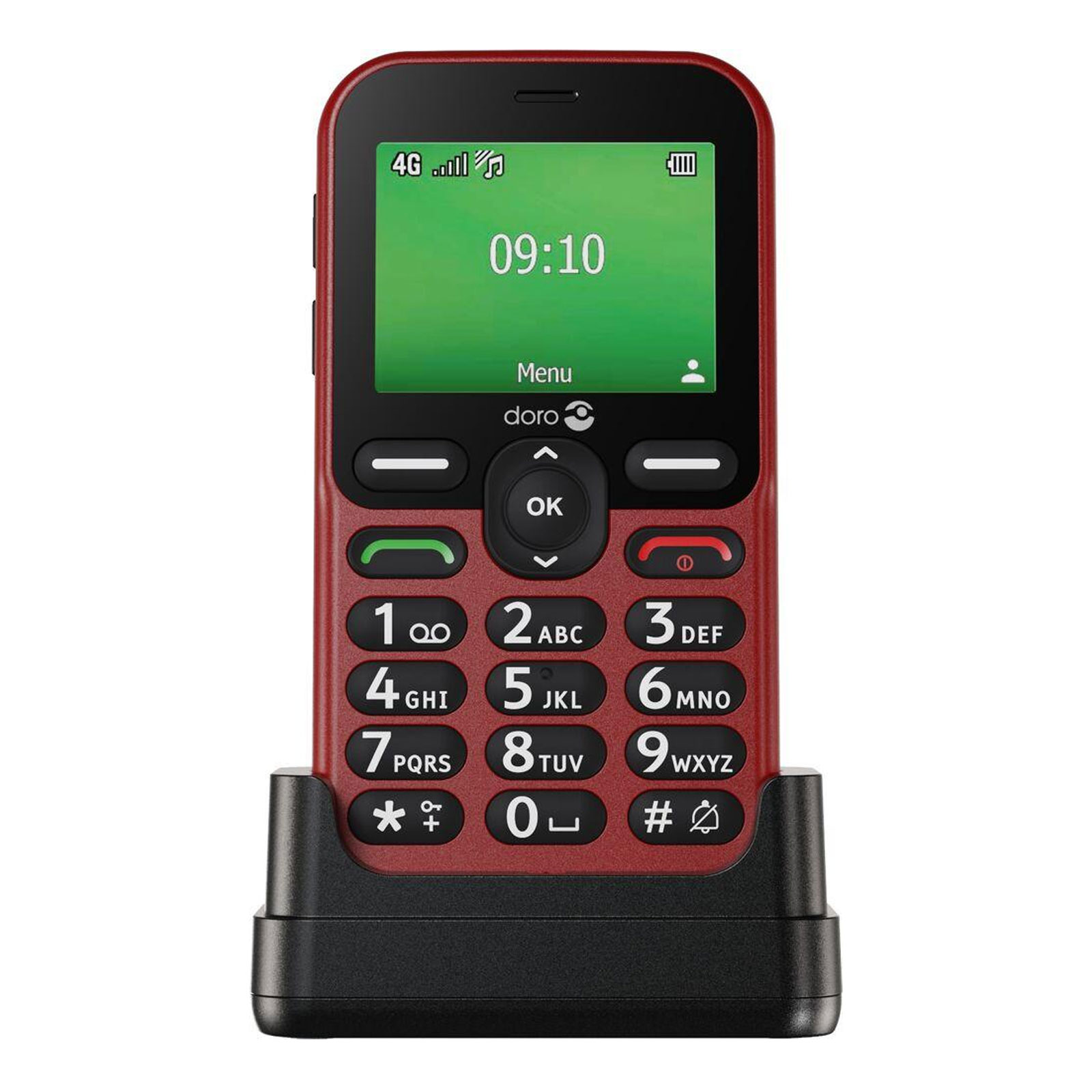 Doro Leva E10 4G Handy für Senioren Querformat-Display inklusive Ladestation Doro Leva E10 4G Handy für Senioren Querformat-Display inklusive Ladestation