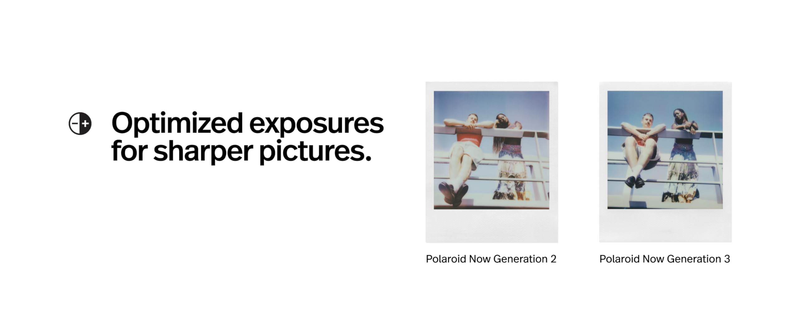 Polaroid Now Generation 3 Sofortbildkamera i-Type Film und 600 Film kompatibel