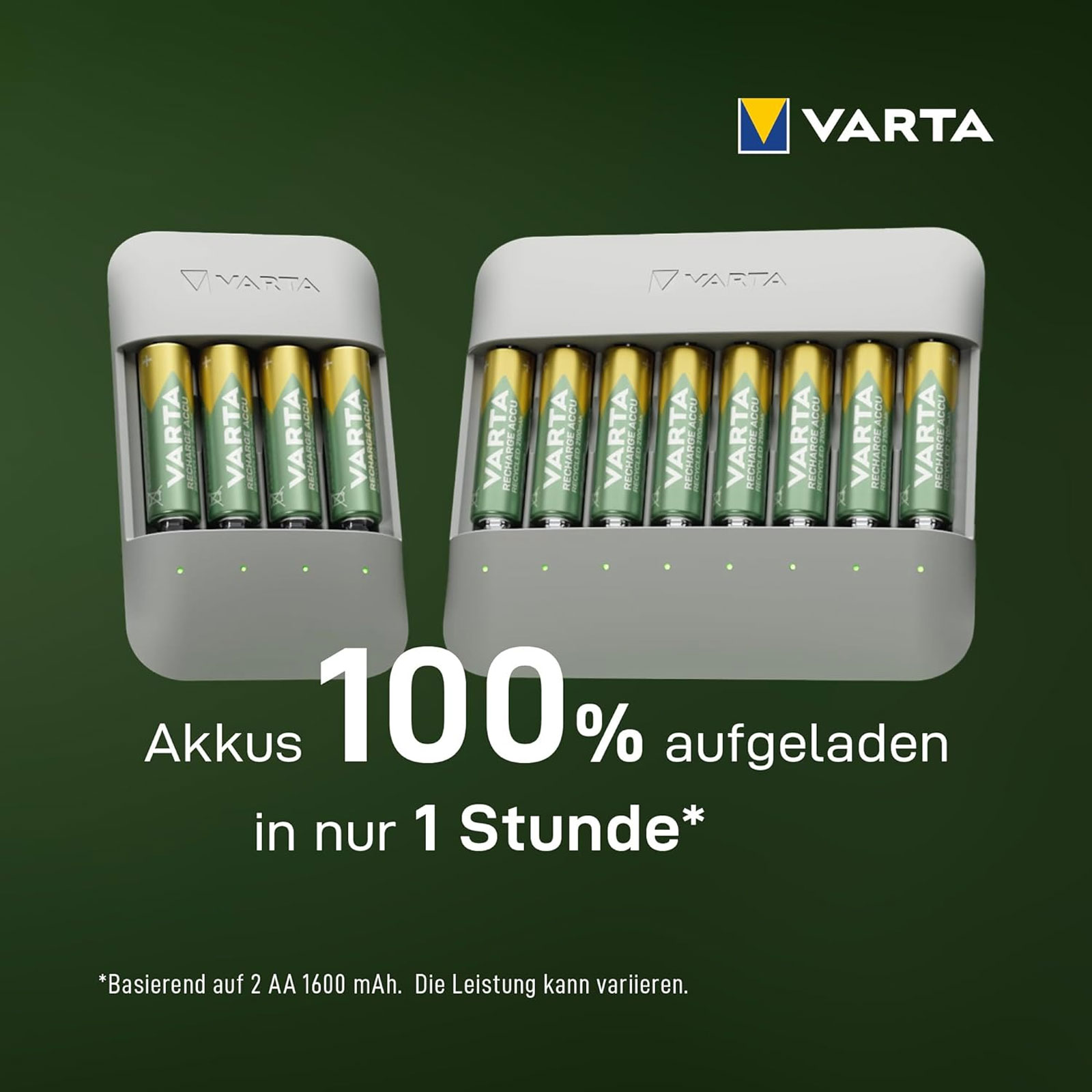 VARTA Ladegerät Eco Charger M.R ohne Bat.