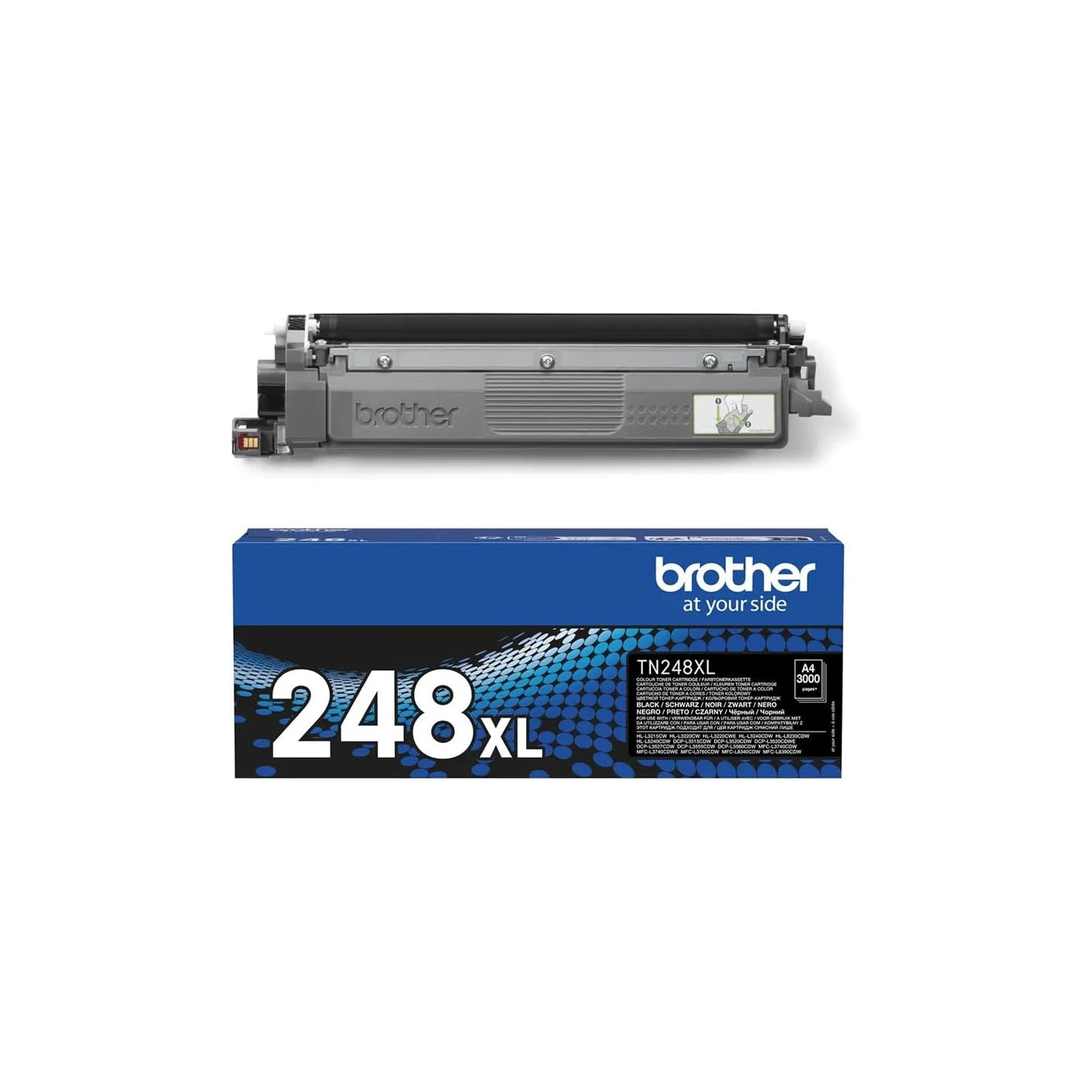 BROTHER TN-248XLBK Toner, Schwarz