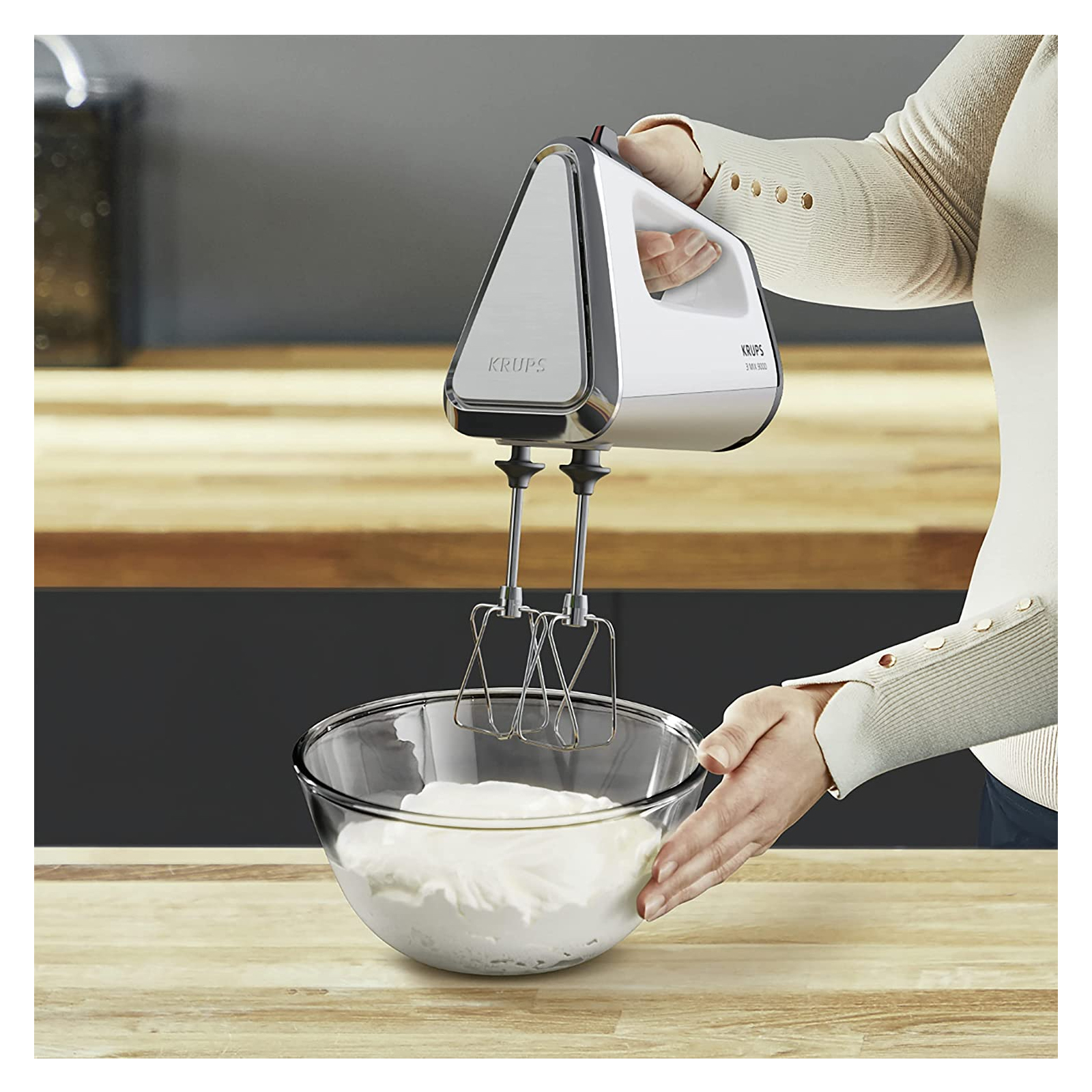 Krups GN9121 3 Mix 9000 Handmixer  750 Watt