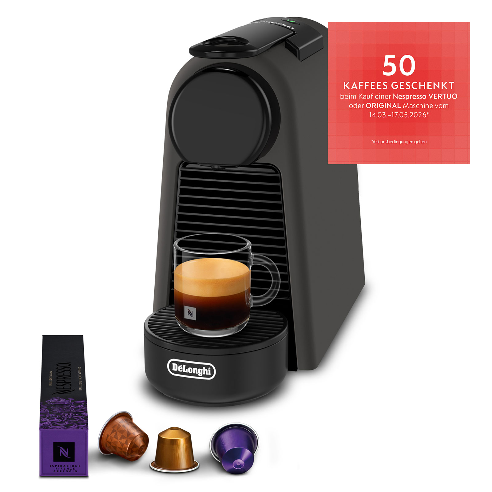 De'Longhi Nespresso Essenza Mini EN85.BKMT