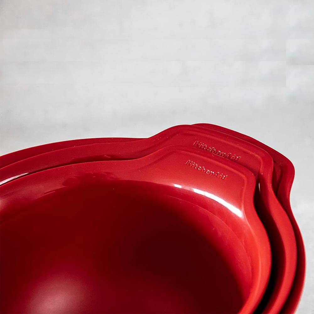 KitchenAid , Kunststoff, 3er Set Rührschüsseln