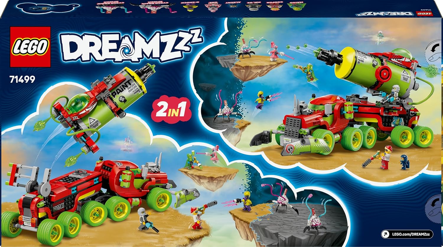 LEGO DREAMZzz 2-in-1 Mateos Sprühdosen-Truck 71499