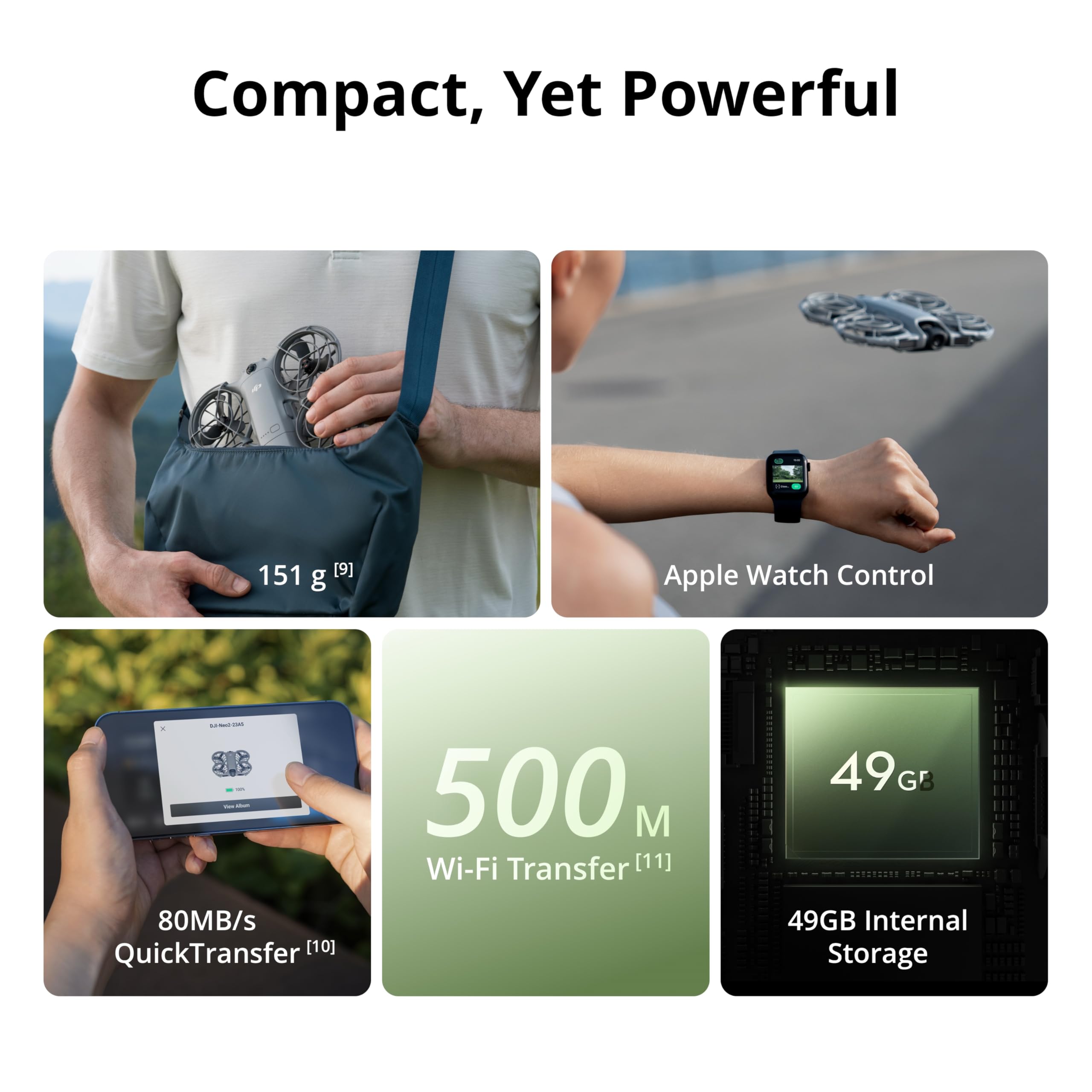 DJI Drohne Neo 2 Fly More Combo