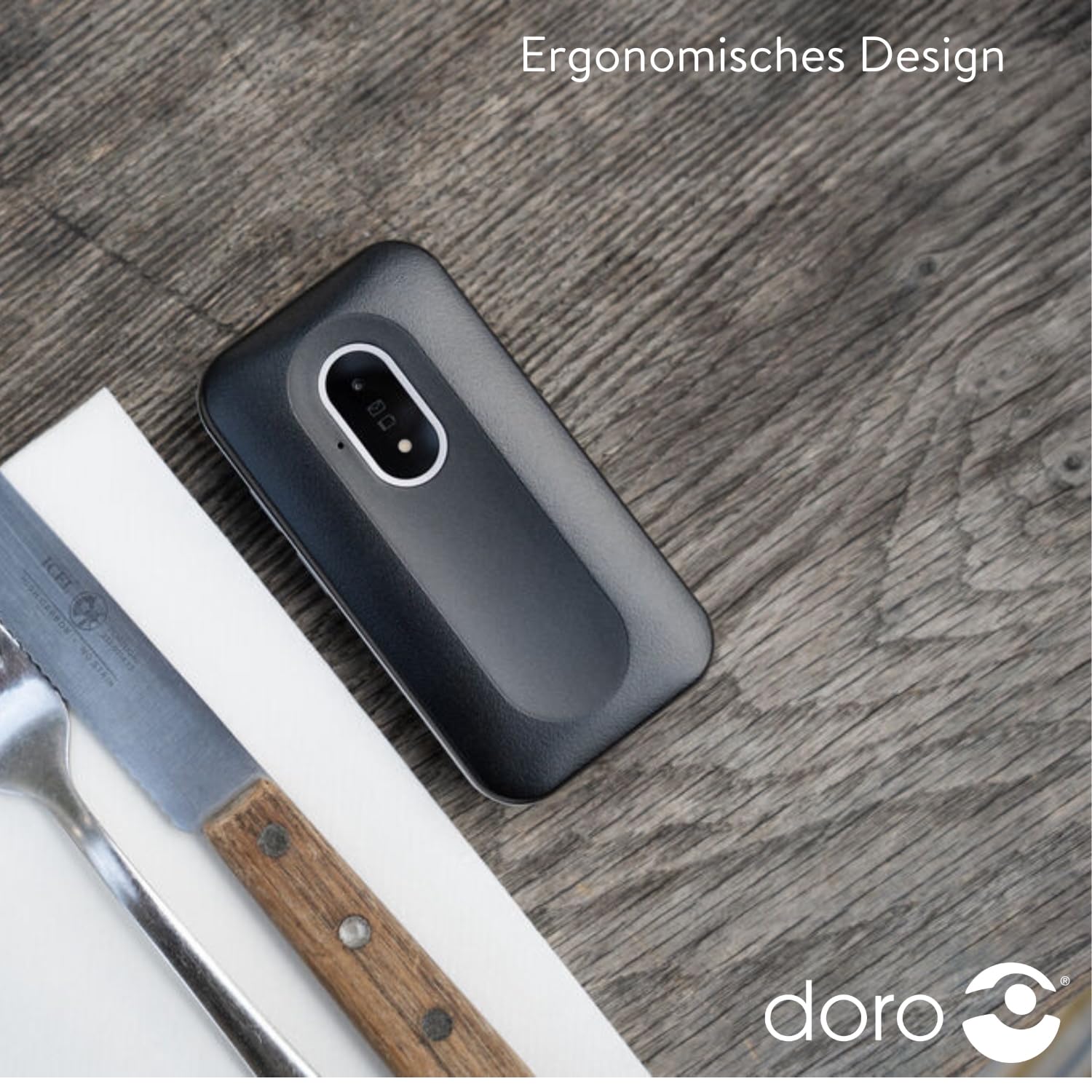 doro Telefon - Leva E22 - 4G Klapphandy für ältere Menschen