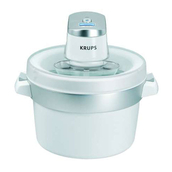 KRUPS G VS2 41 Venise Eismaschine Automatikabschaltung chrom/ weiß