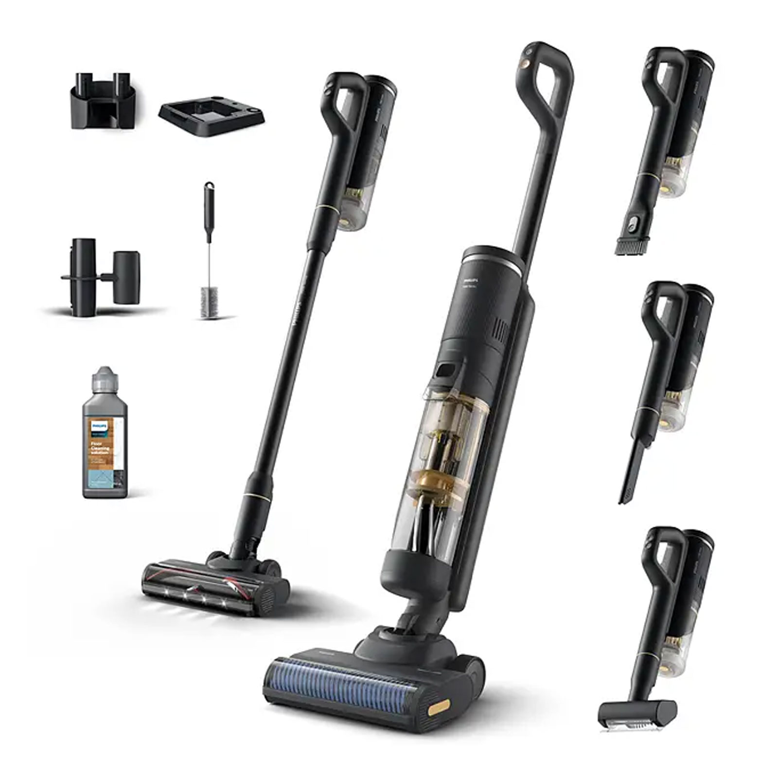 Philips XW7264/11 AquaTrio Nass- und Trockensauger (7000 Series, 21,6 V, für Tierhaare geeignet, bis zu 25 min. Laufzeit)