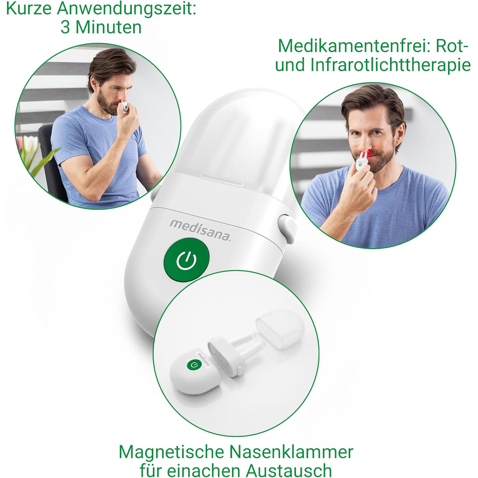 MEDISANA Medinose Compact Nasentherapiegerät