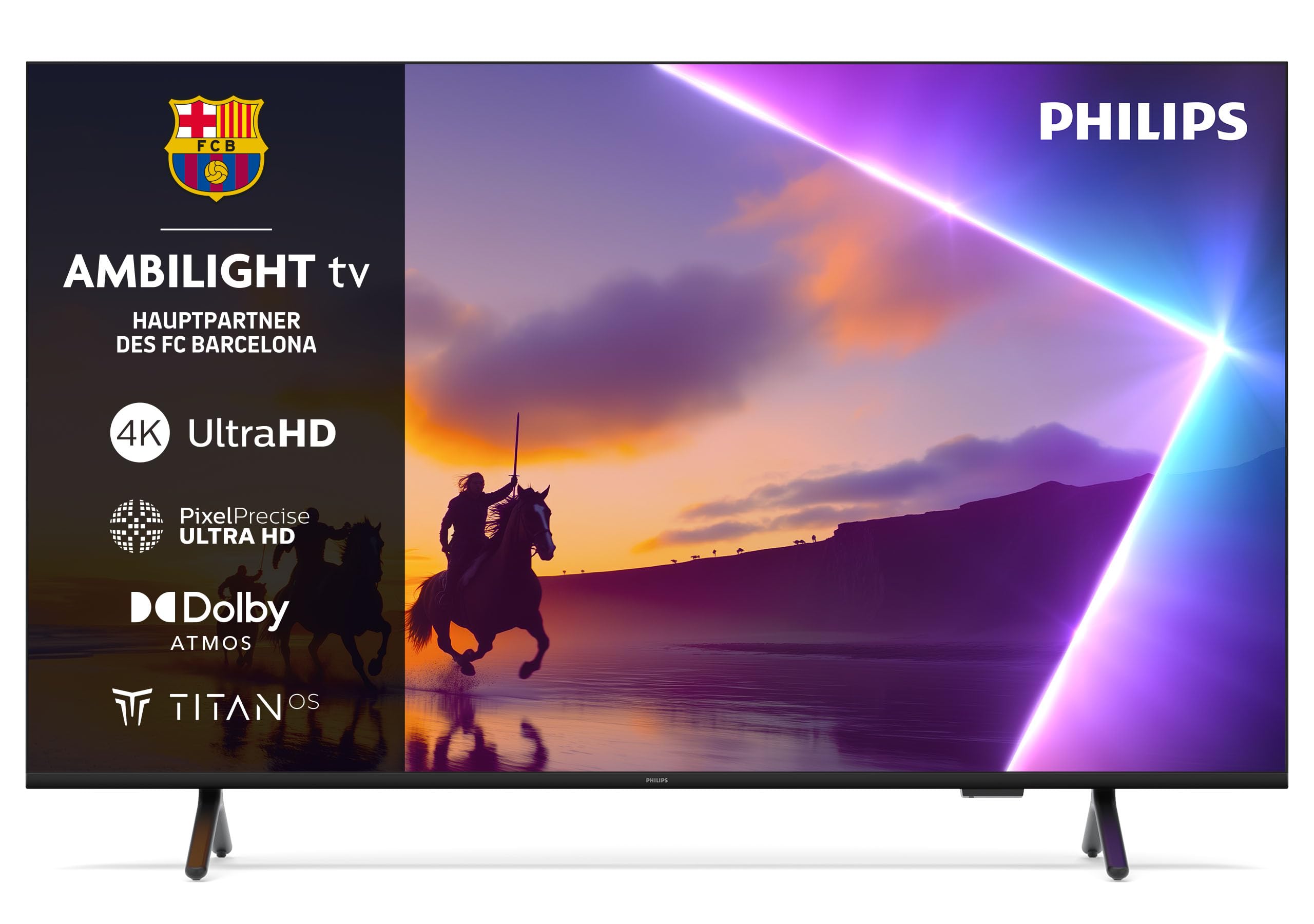Philips Ambilight 50PUS8500 4K LED Smart TV - 50 Zoll Display