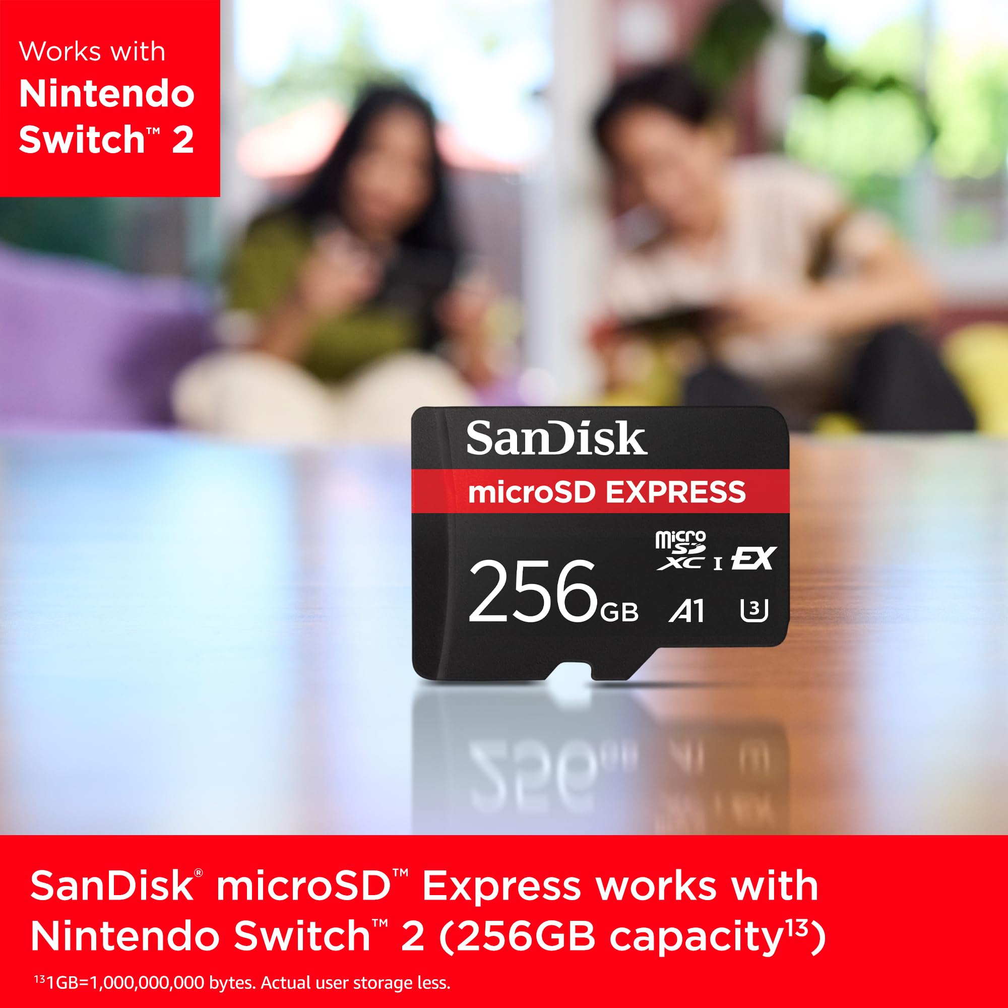 SanDisk microSD Express Speicherkarte 256 GB