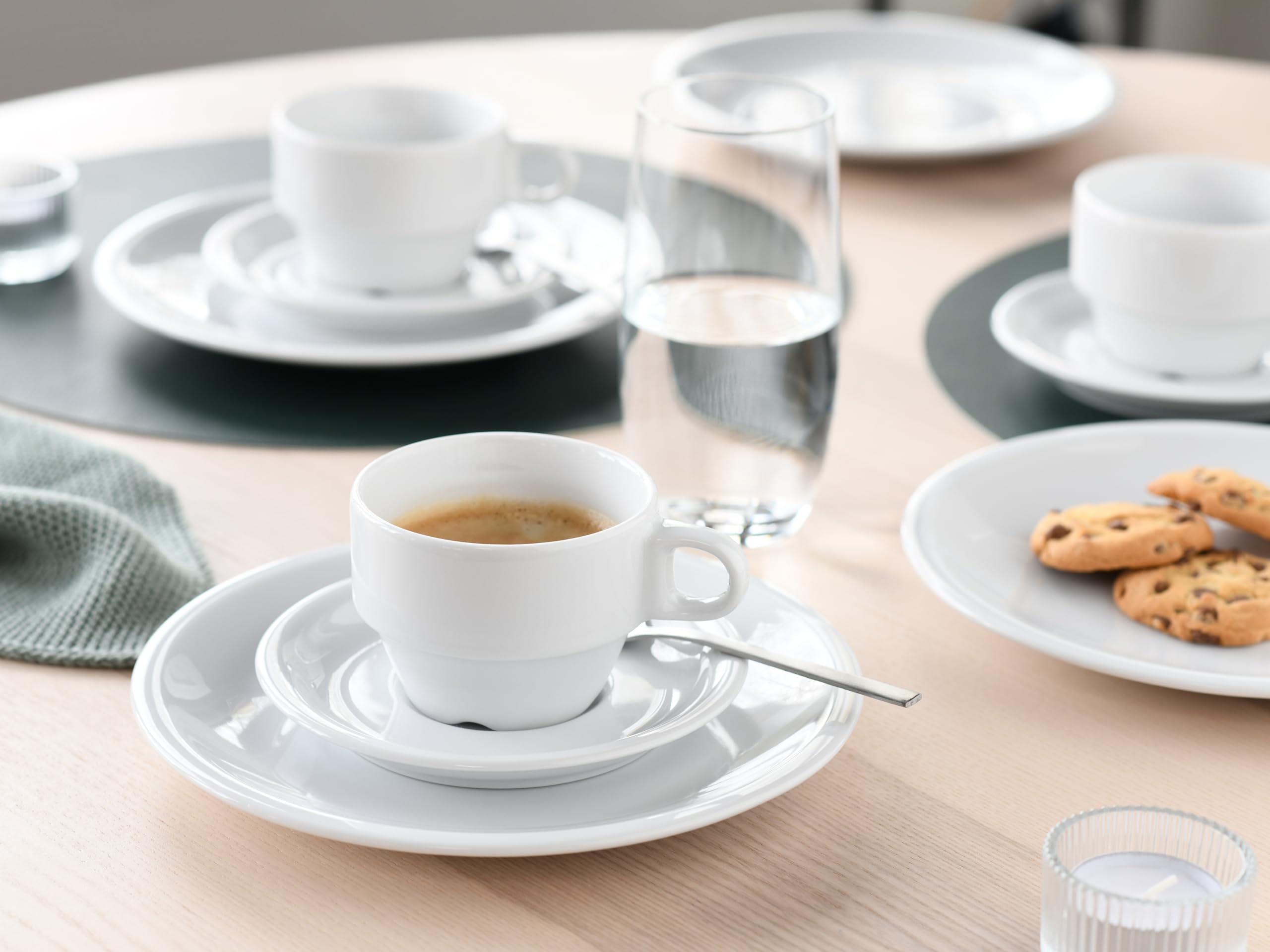 CreaTable, 24648, Serie Milano, 30-teiliges Geschirrset für 6 Personen