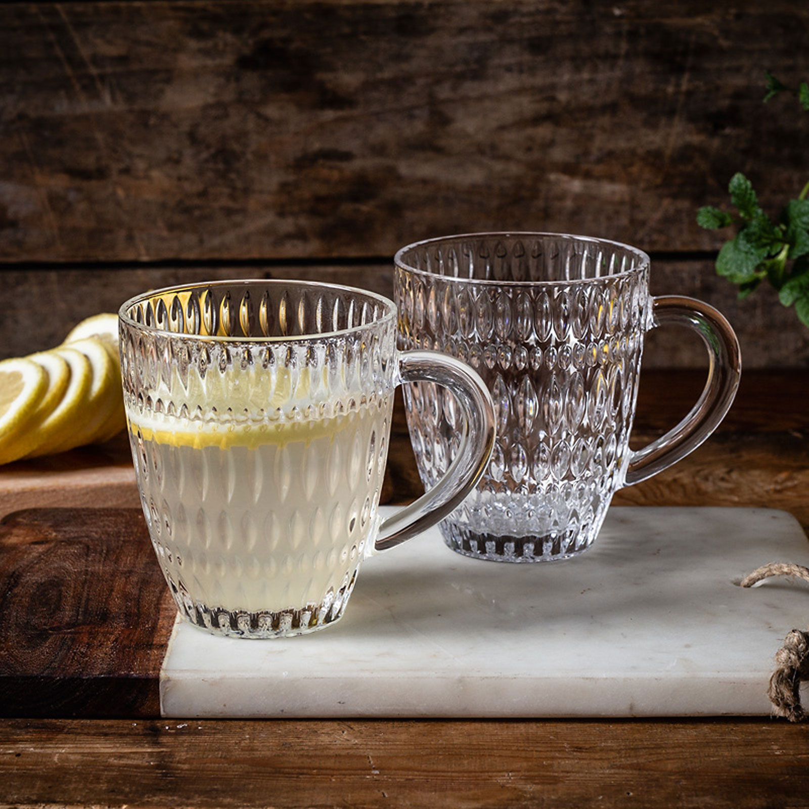Nachtmann Ethno Becher für Heißgetränke, Teebecher, 2er-Set