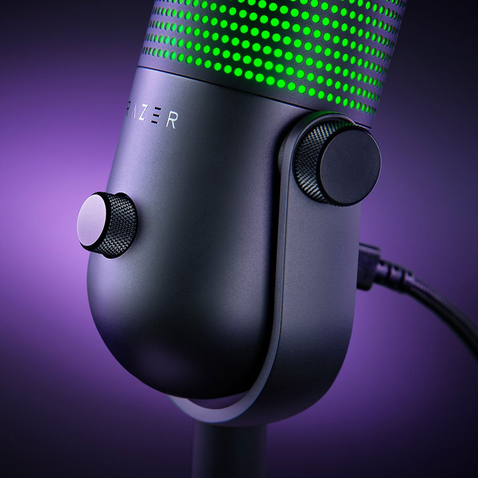 Razer Seiren V3 Chroma Tischmikrofon Kondensatorkapsel ap-to-Mute-Sensor