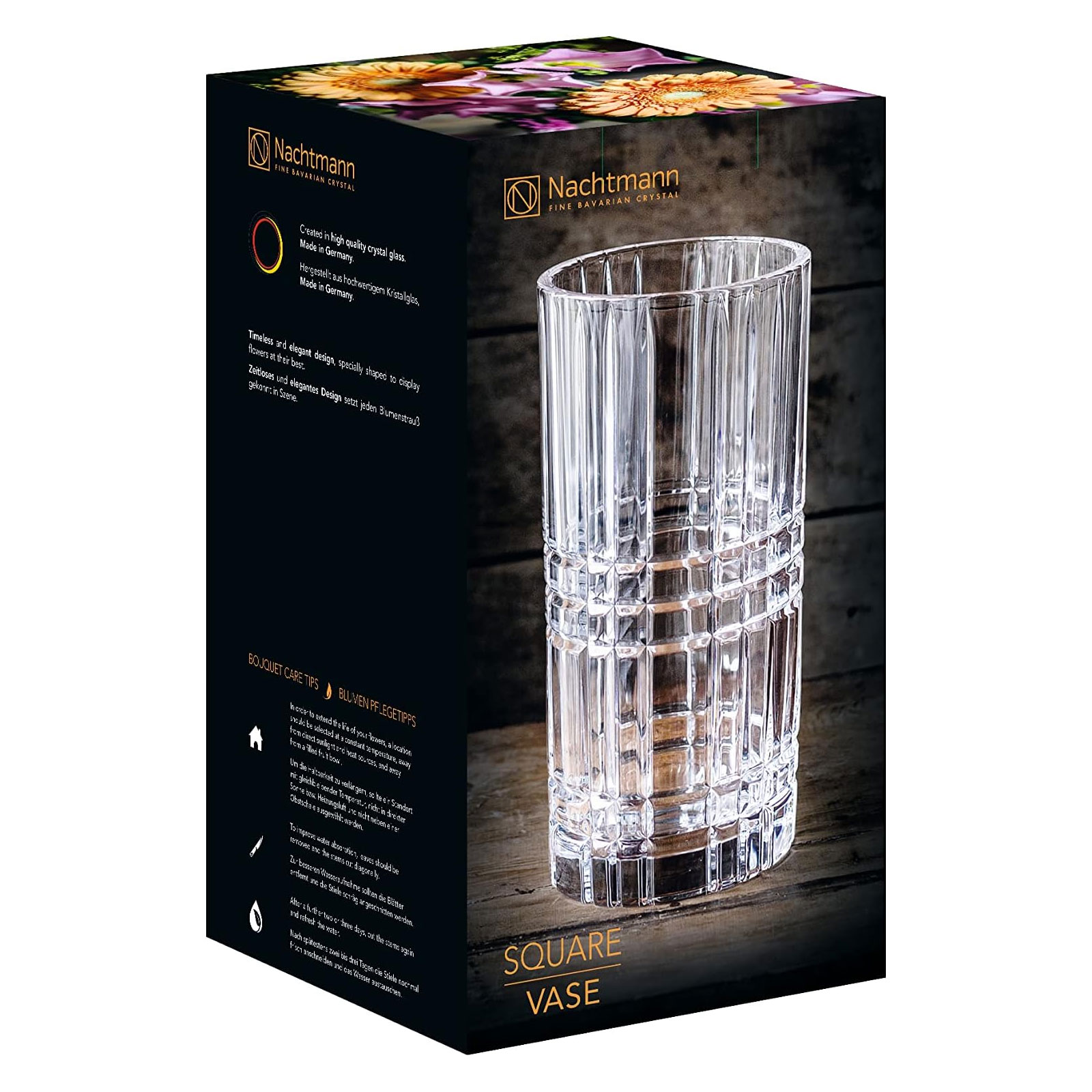 Nachtmann Square Vase 28 cm 0097782-0