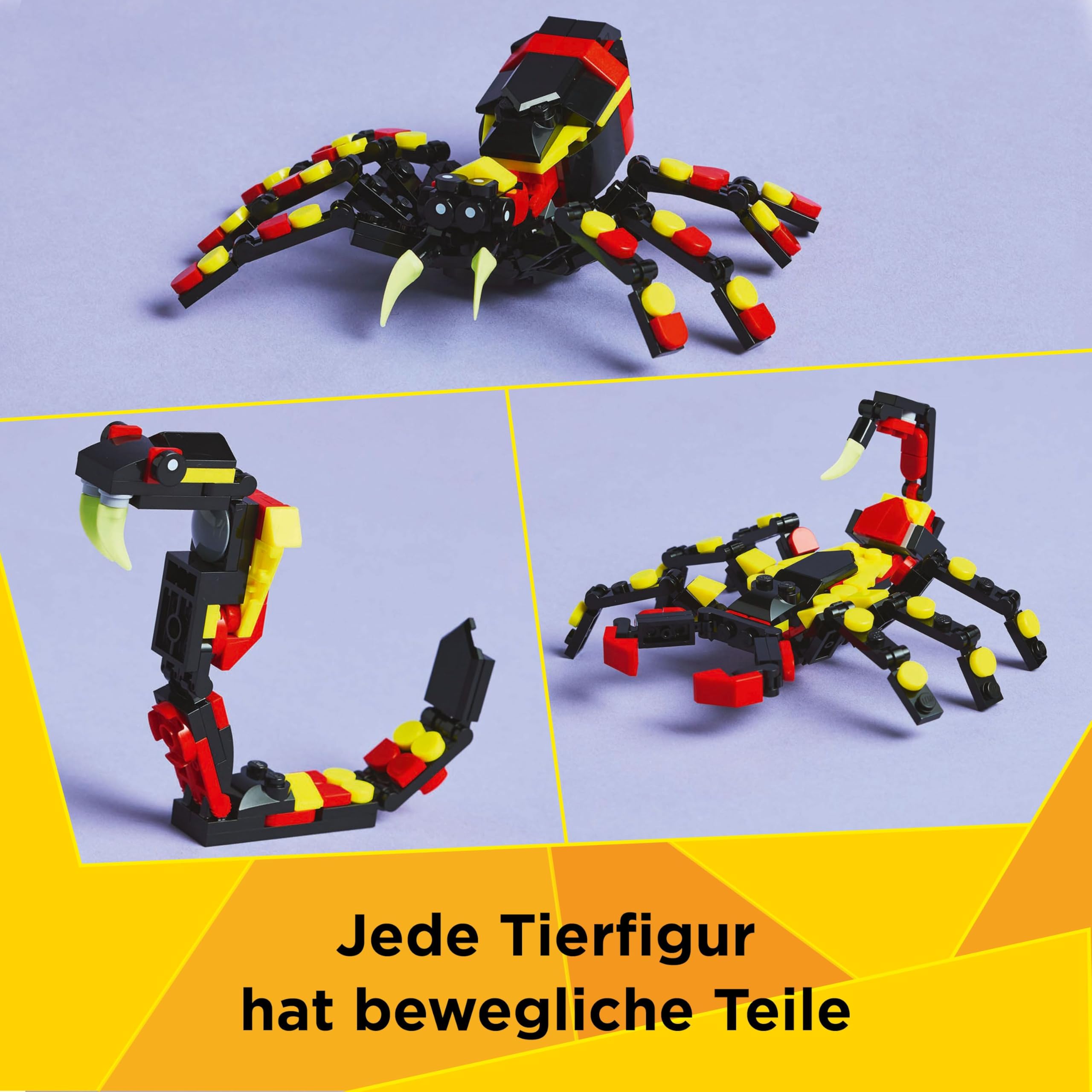 LEGO Creator 3in1 Wilde Tiere 31159