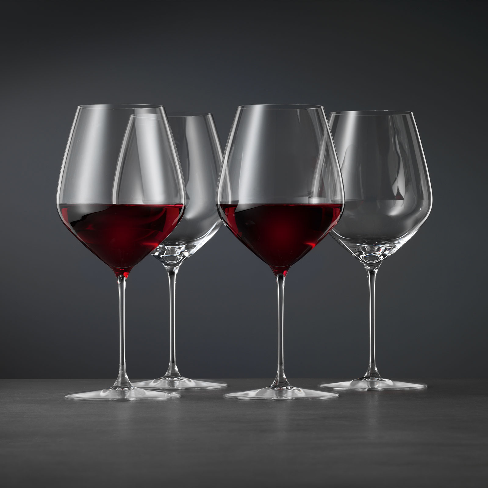 Spiegelau HI-LITE 1750470 Vorteils-Set Burgunderglas 734 ml Rotweinglas 4 Stück