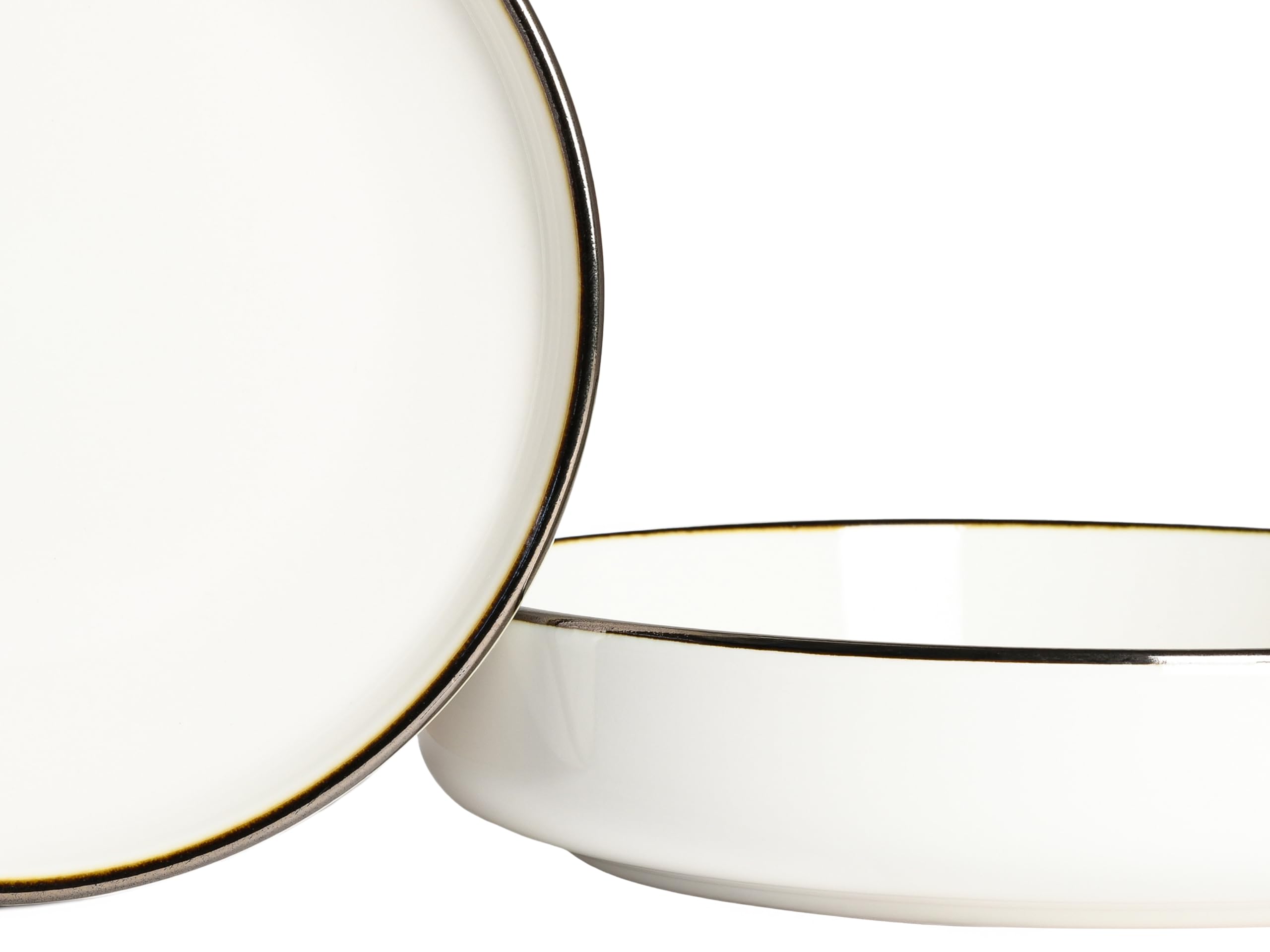 CreaTable 24794 Kombiservice Serie Nordic Festive Creme 30-tlg. 6 Personen