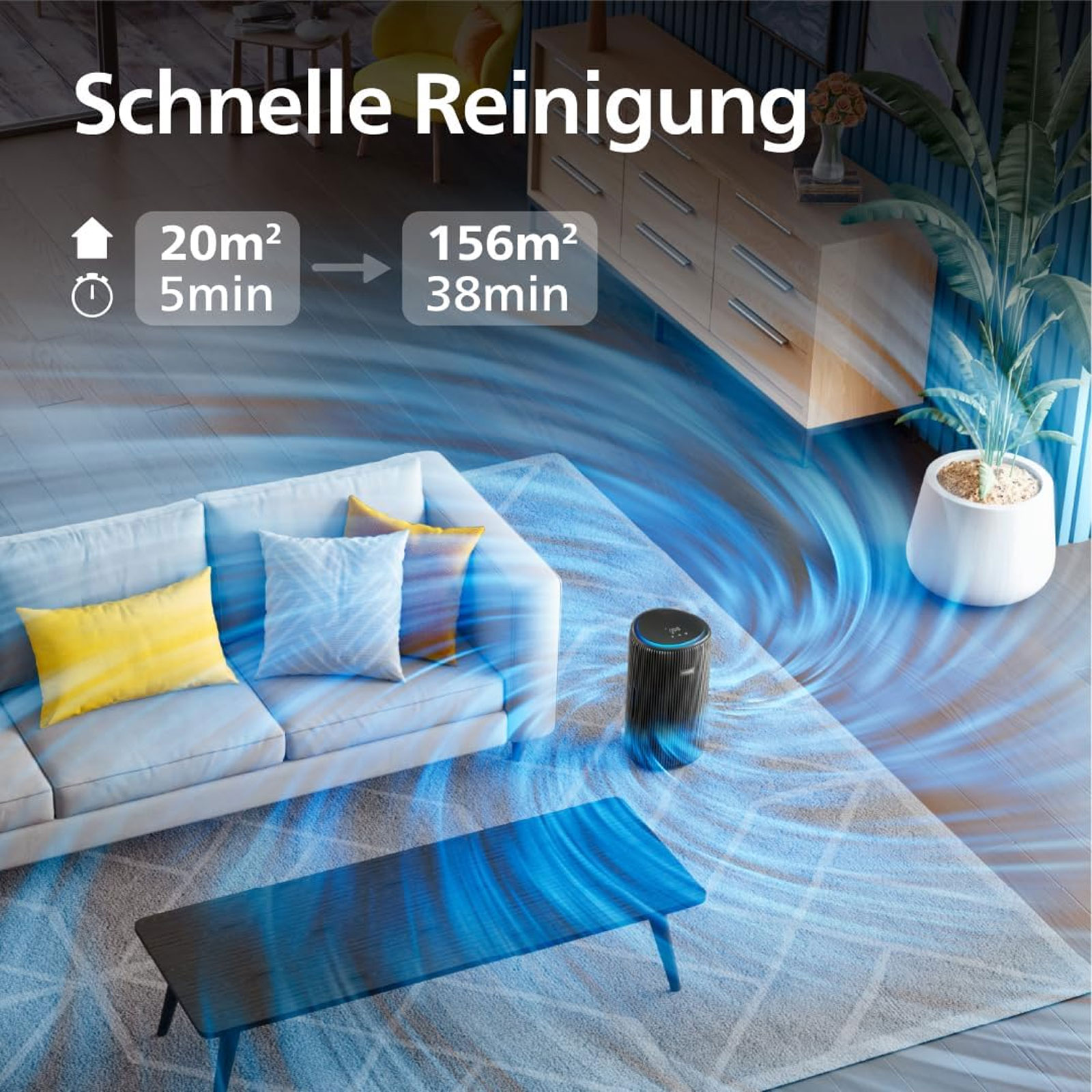 PureProtect Pro AC4221/11 4200 Series Intelligenter Luftreiniger