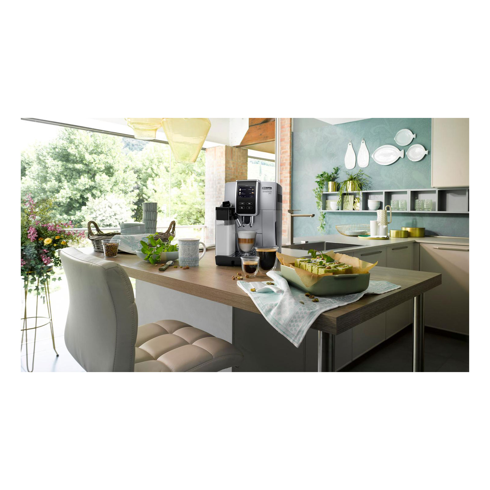 DeLonghi ECAM370.70.SB Kaffeevollautomat Bundle