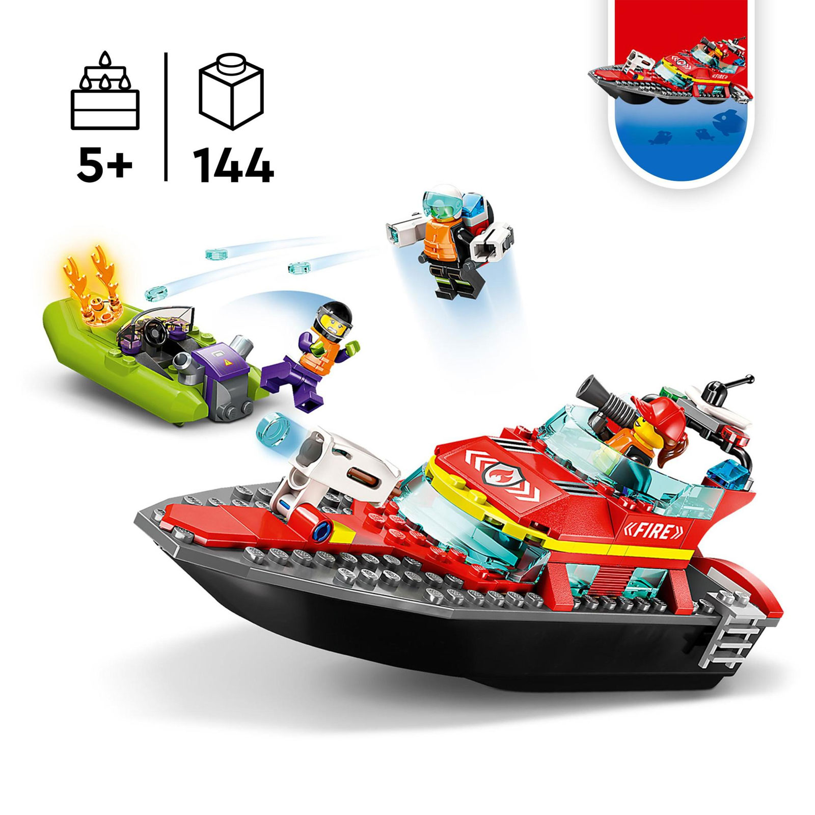 LEGO Feuerwehrboot (60373)