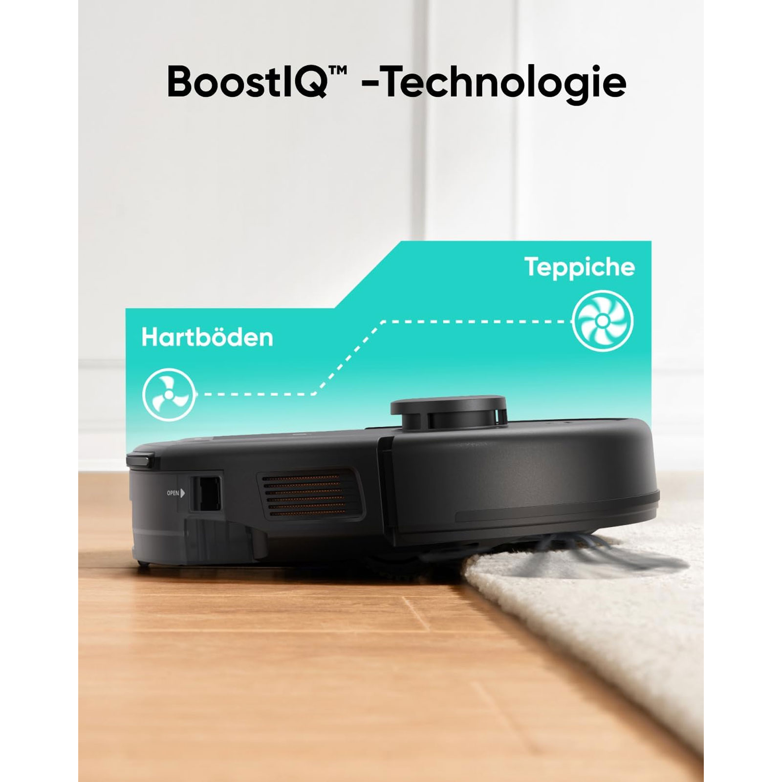 Eufy L60 Hybrid SES Saugroboter mit Wischfunktion