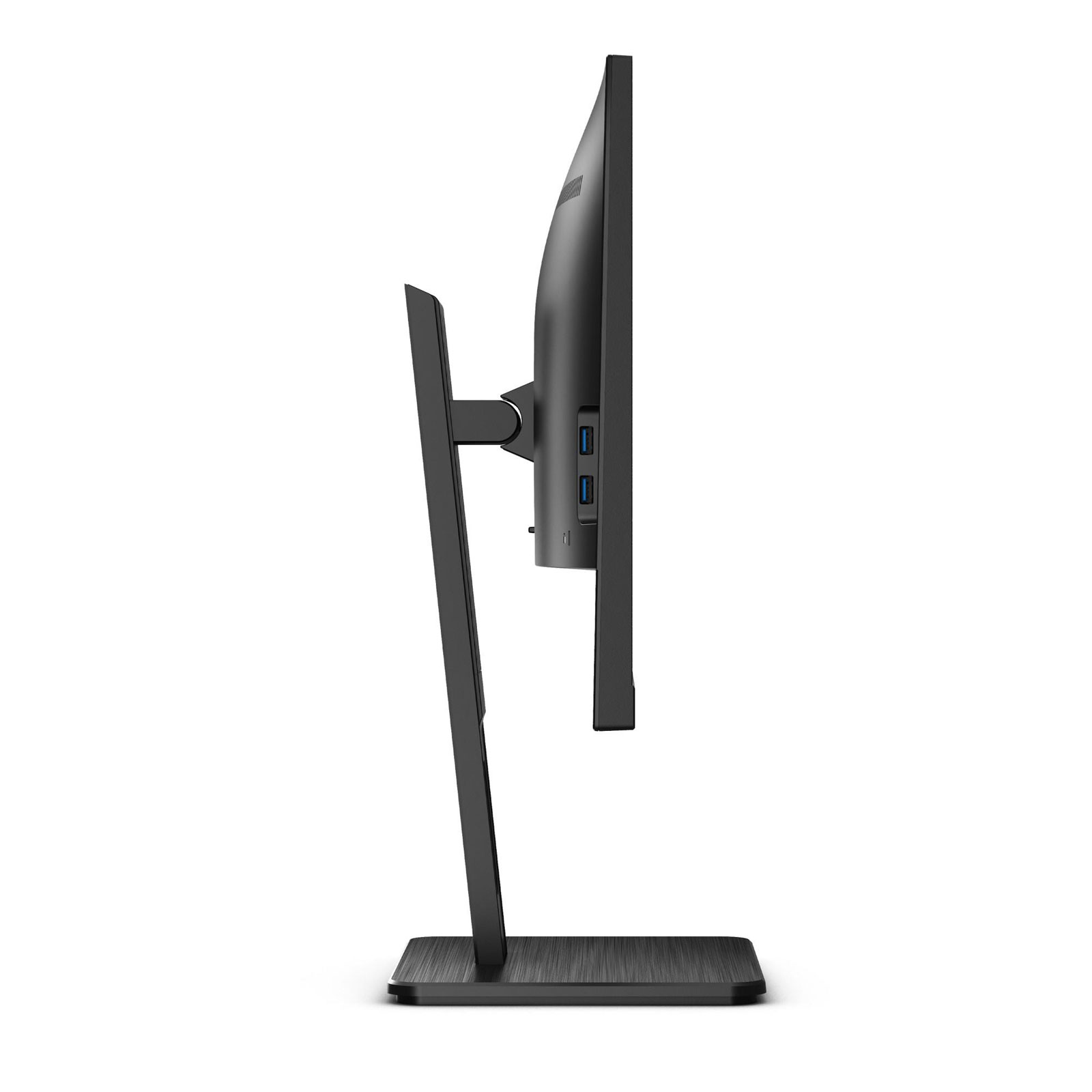 AOC Monitor P2 24P2Q, Schwarz, 23,8 Zoll, Full HD, IPS, 75 Hz, 4 ms (USB, HDMI, DisplayPort, VGA, DVI, höhenverstellbar, neigbar, schwenkbar, Pivot, AdaptiveSync)