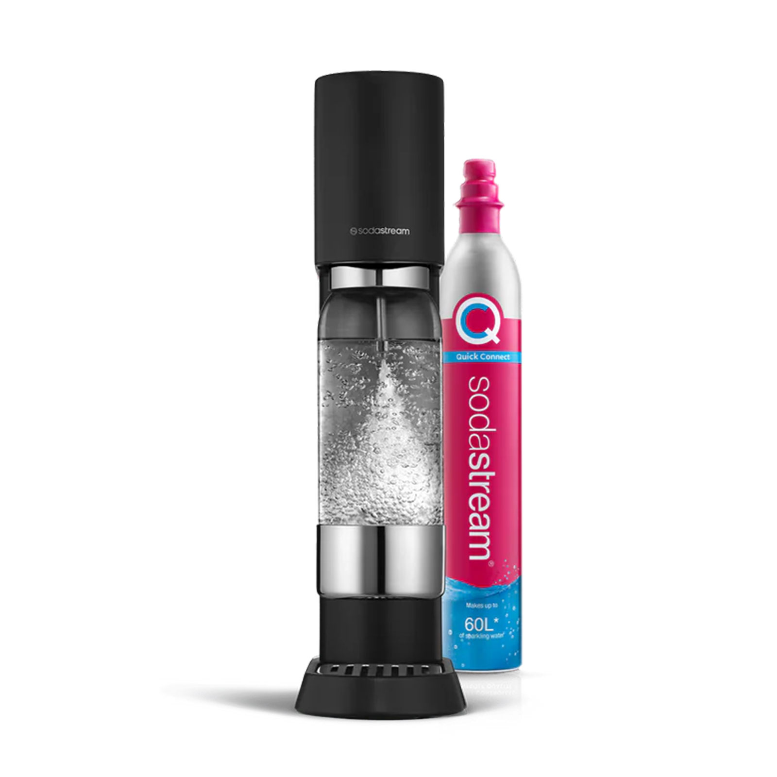 Sodastream Enso Standard Pack Trinkwassersprudler schwarz matt