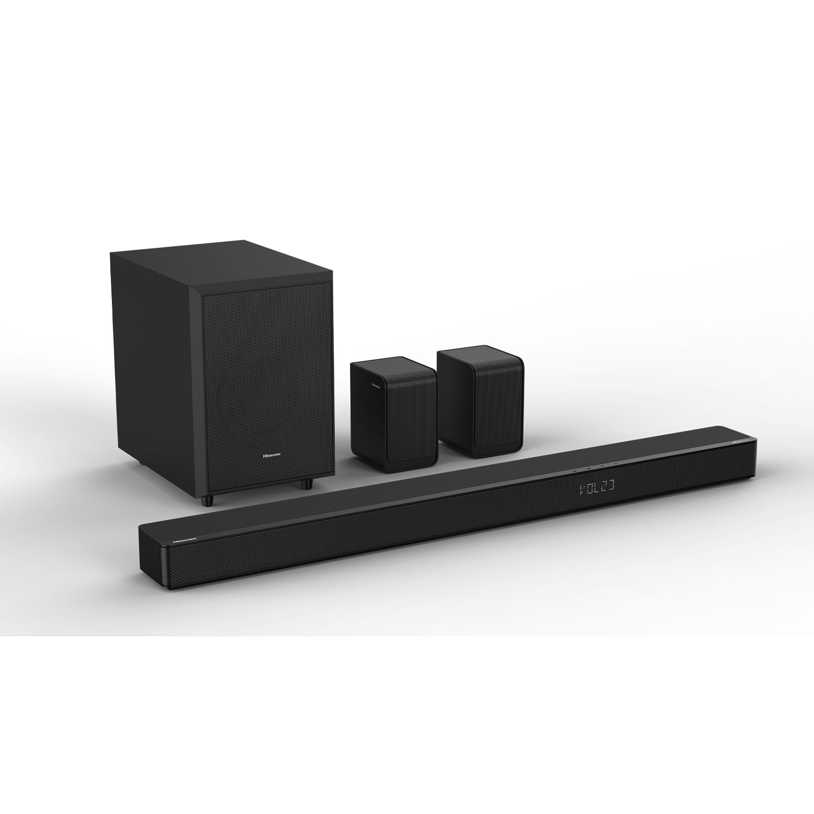 HISENSE Soundbar mit Subwoofer AX5125H (Dolby Atmos, DTS-X, Dolby Digital) HISENSE Soundbar mit Subwoofer AX5125H (Dolby Atmos, DTS-X, Dolby Digital)