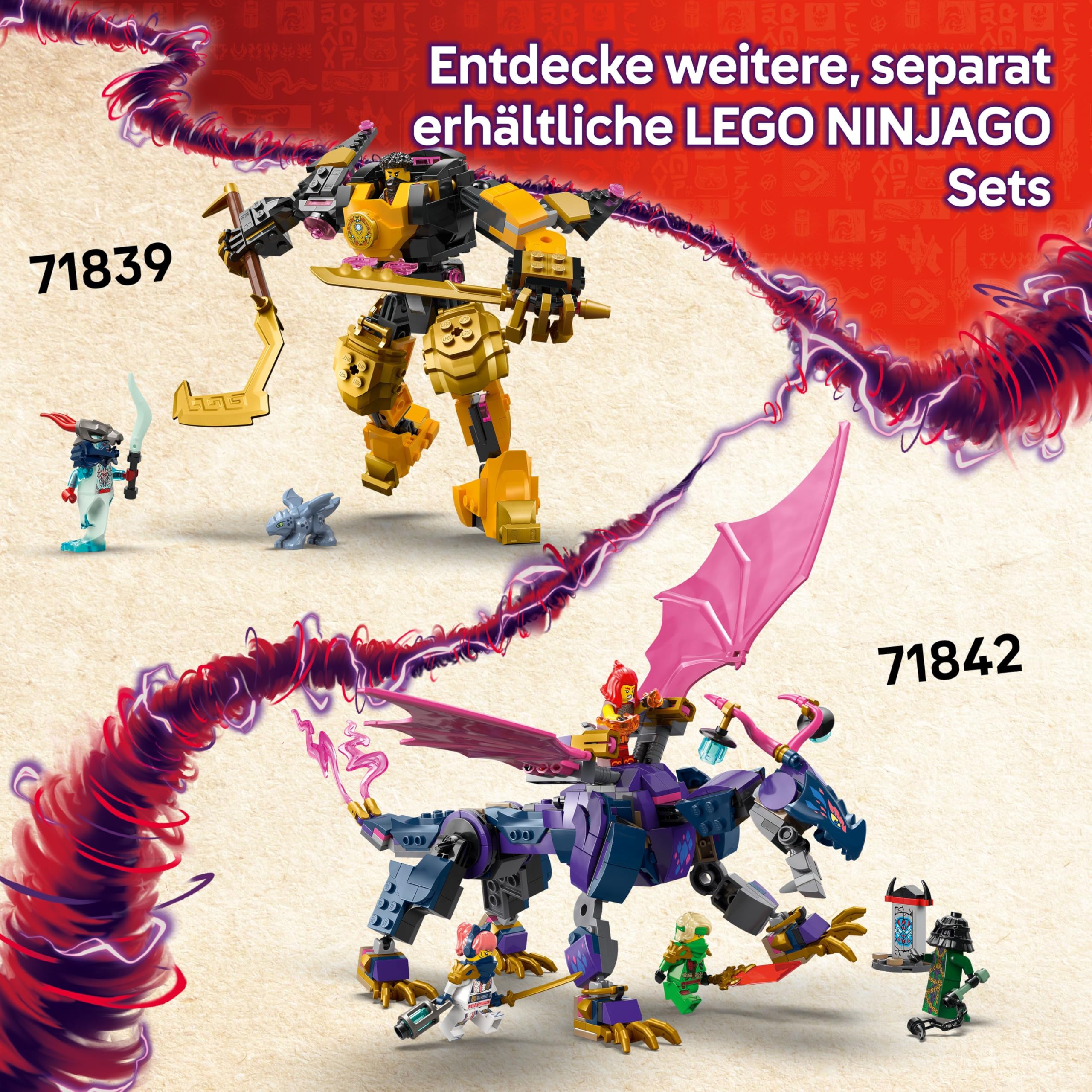 LEGO NINJAGO Kais Motorradrennen 71838