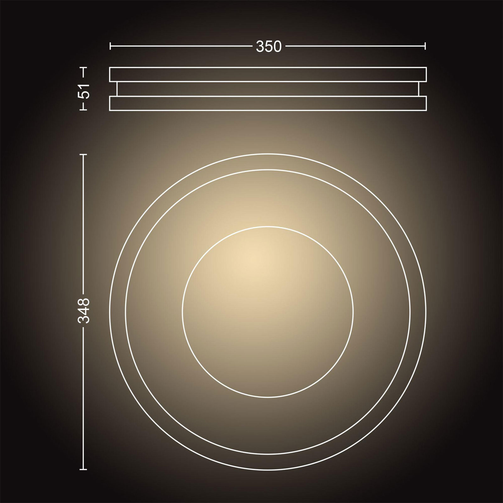 Philips Hue WA Being Deckenleuchte Smart Home Lampen