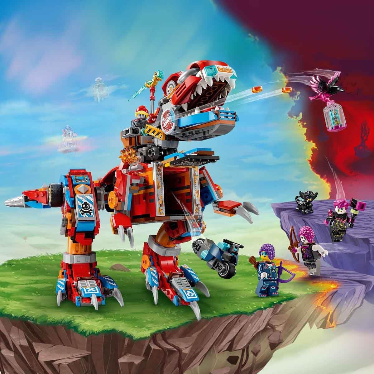 LEGO DREAMZzz 2-in-1 Coopers Dino-Mech C-Rex 71484