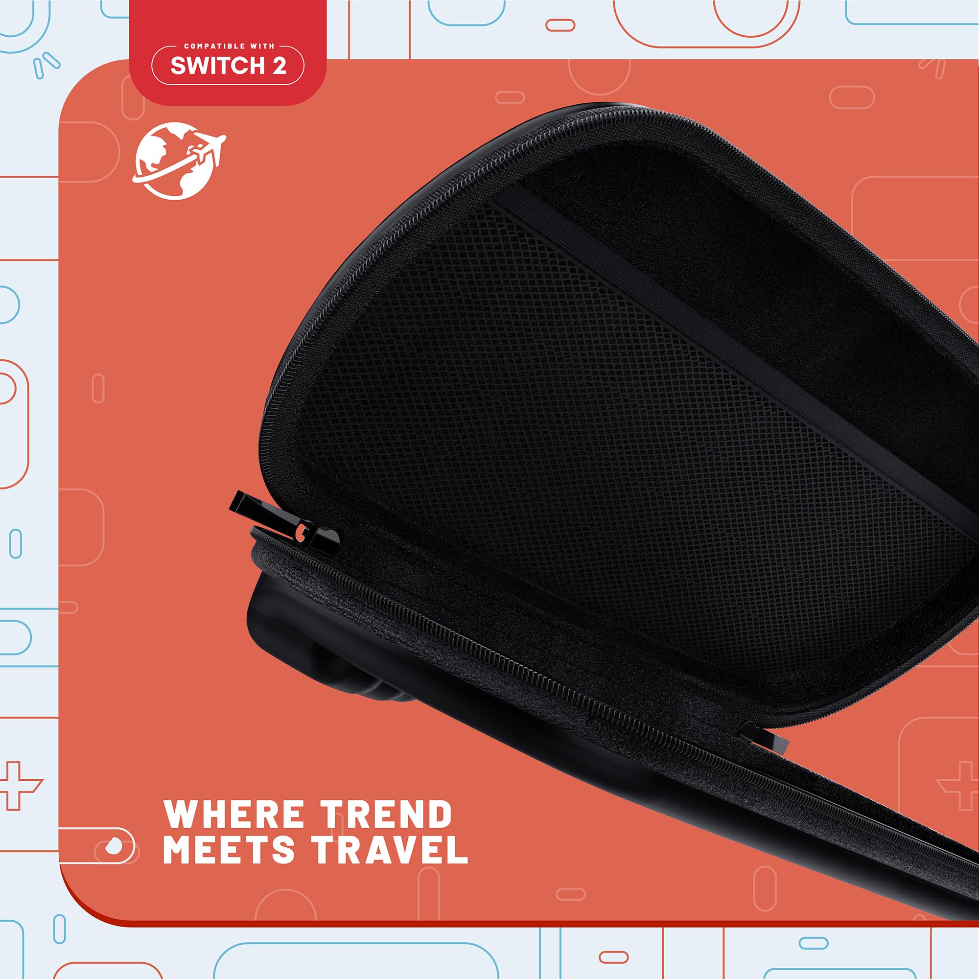 STEALTH Reisetasche für Handheld-Konsole, kompatibel mit Switch 2
