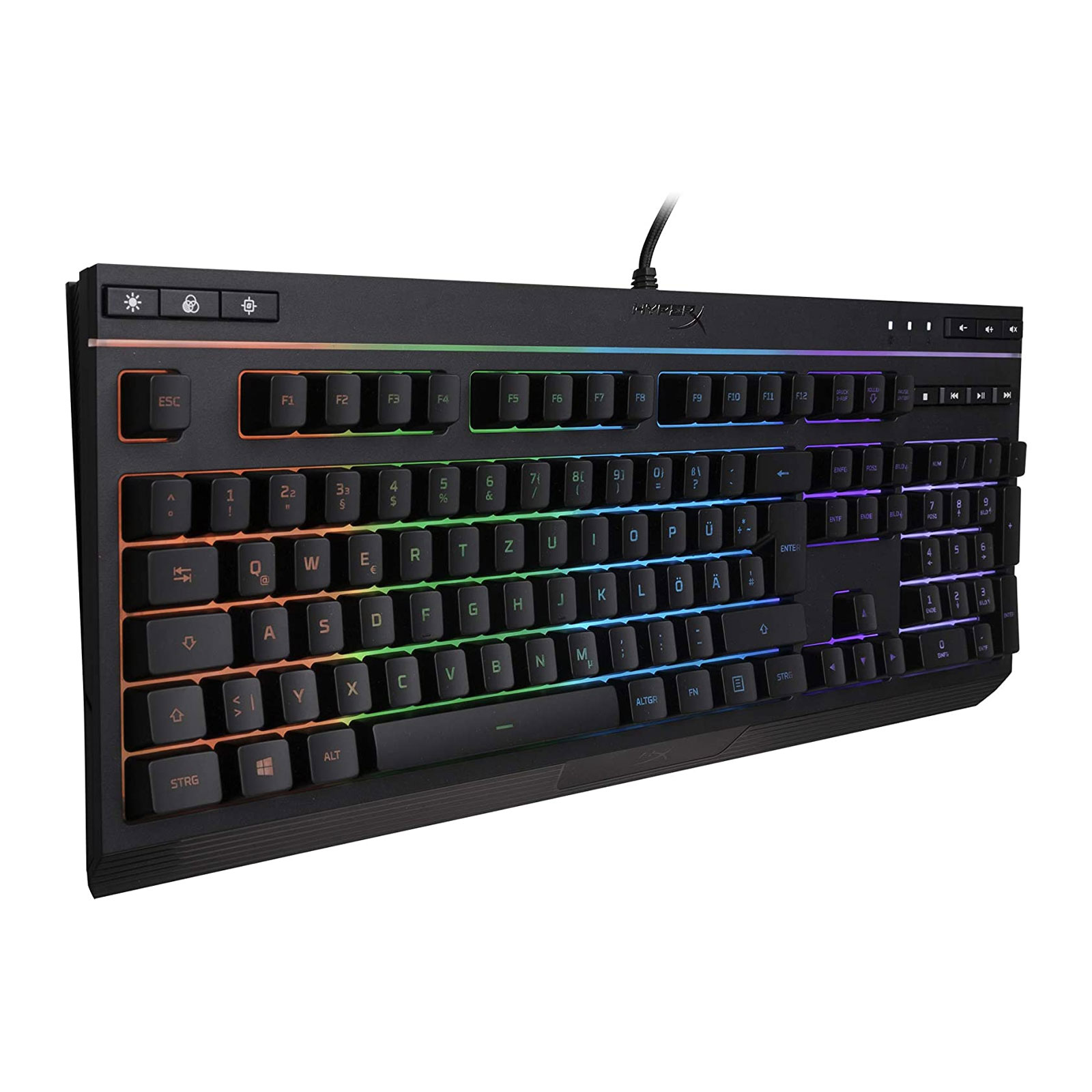 HyperX Alloy Core RGB Membran-Gaming-Tastatur HyperX Alloy Core RGB Membran-Gaming-Tastatur